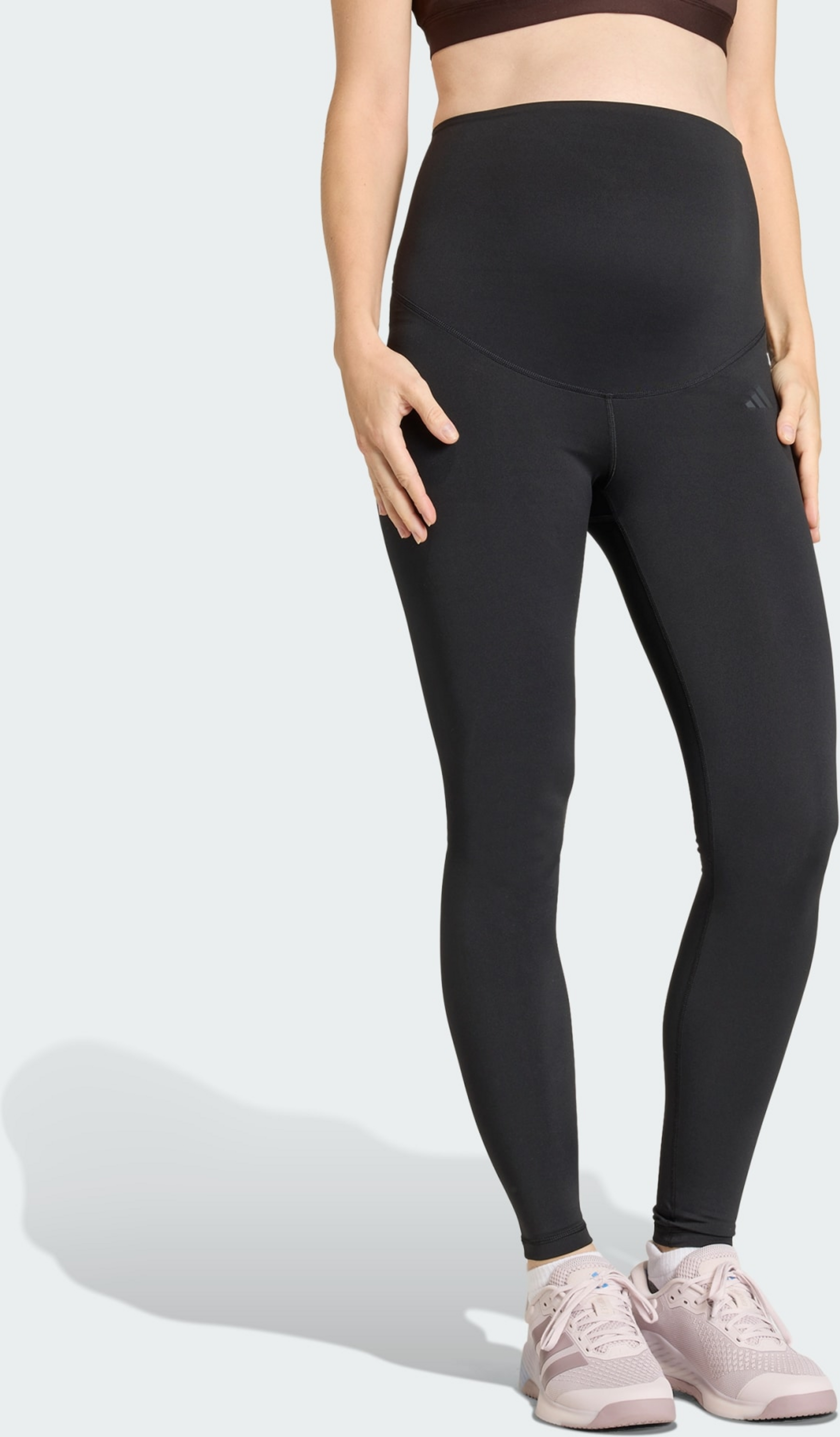ADIDAS, Adidas Optime Essentials Workout Full Length Leggings Maternity