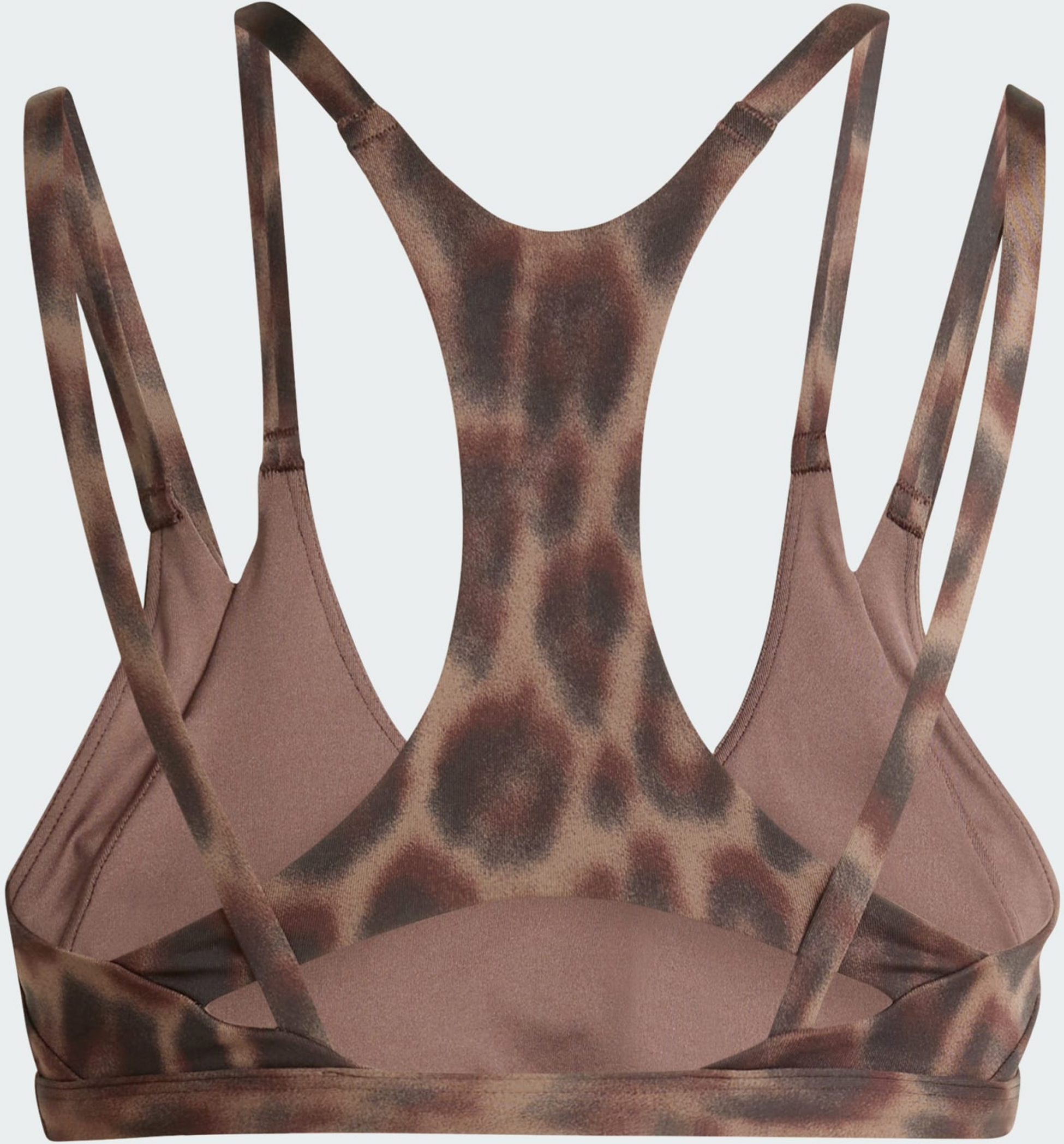 ADIDAS, Adidas Optime Leopard Strappy Bh-topp Med L&auml;tt St&ouml;d