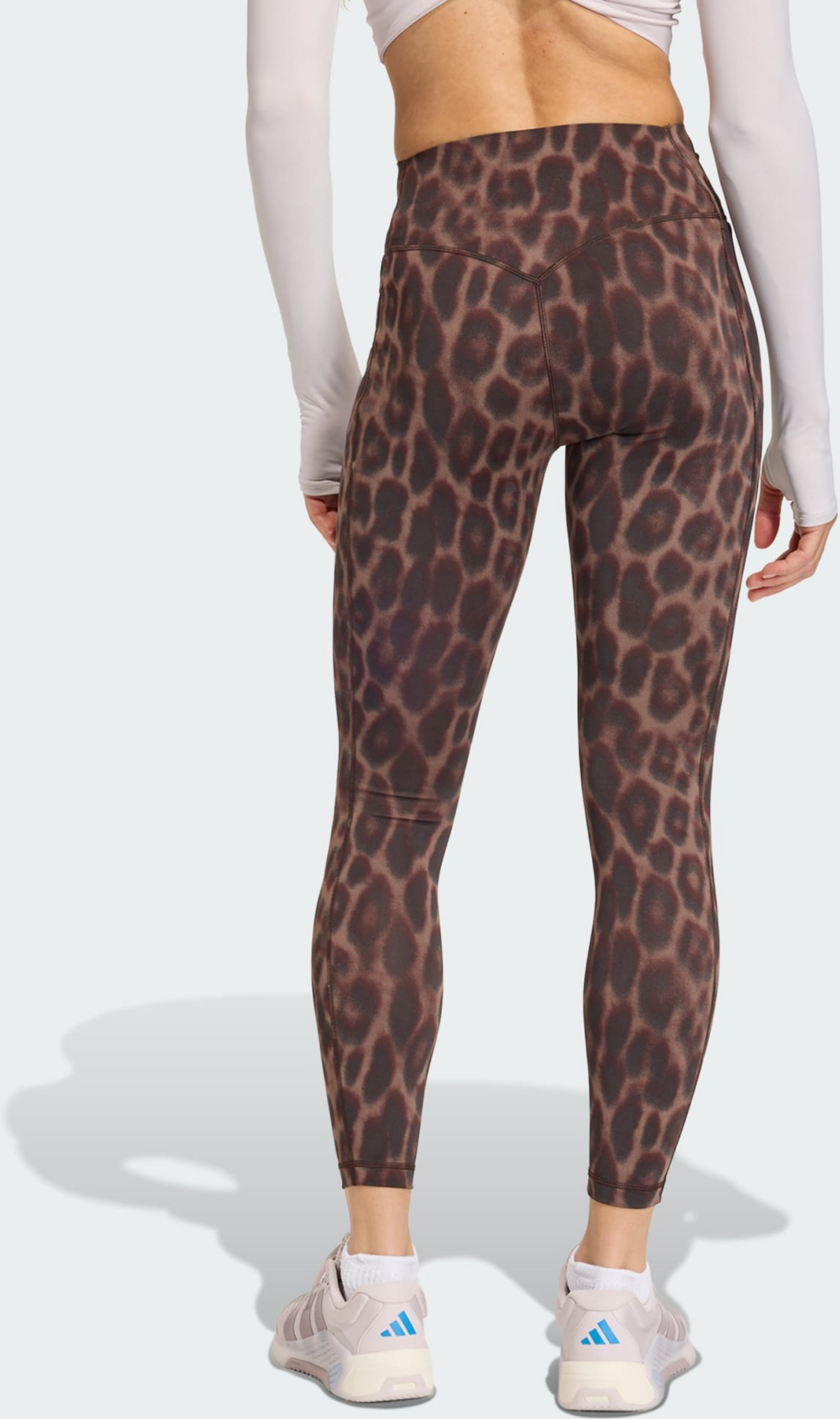 ADIDAS, Adidas Optime Power Leopard 7/8 Leggings