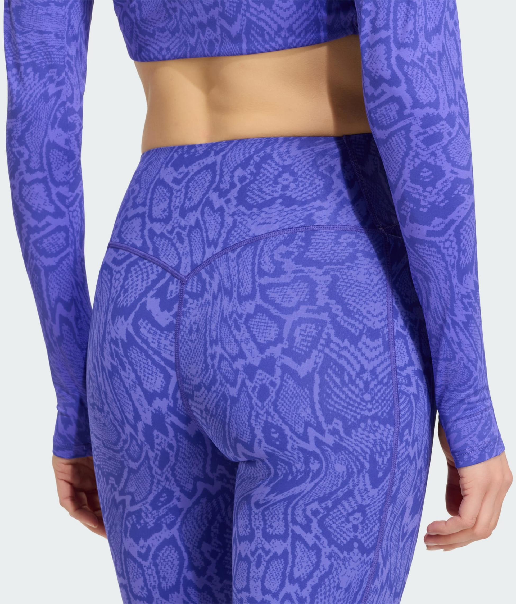 ADIDAS, Adidas Optime Primelift Snake 7/8 Leggings