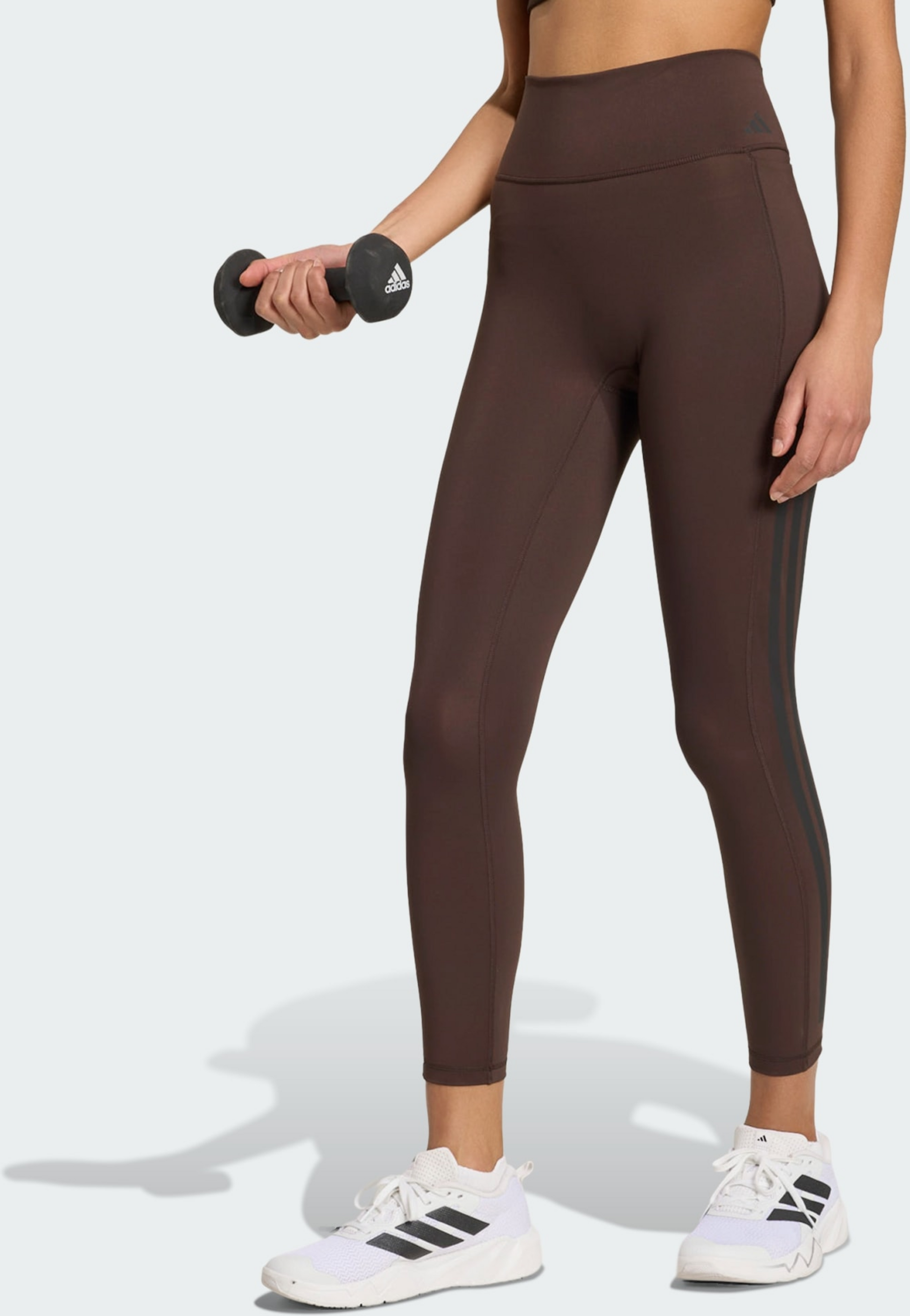 ADIDAS, Adidas Optime Workout 3-stripes 7/8 Leggings