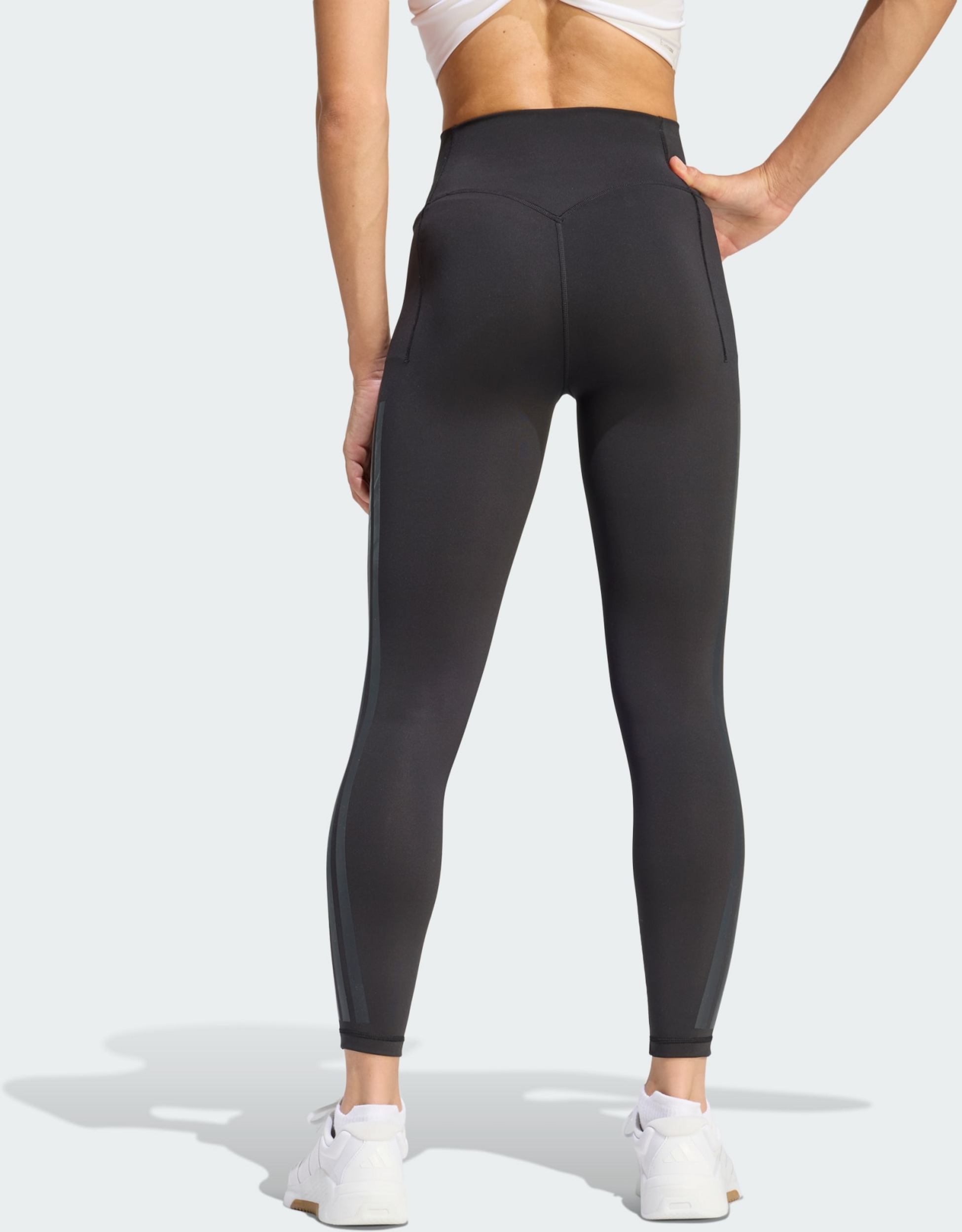 ADIDAS, Adidas Optime Workout 3-stripes 7/8 Leggings