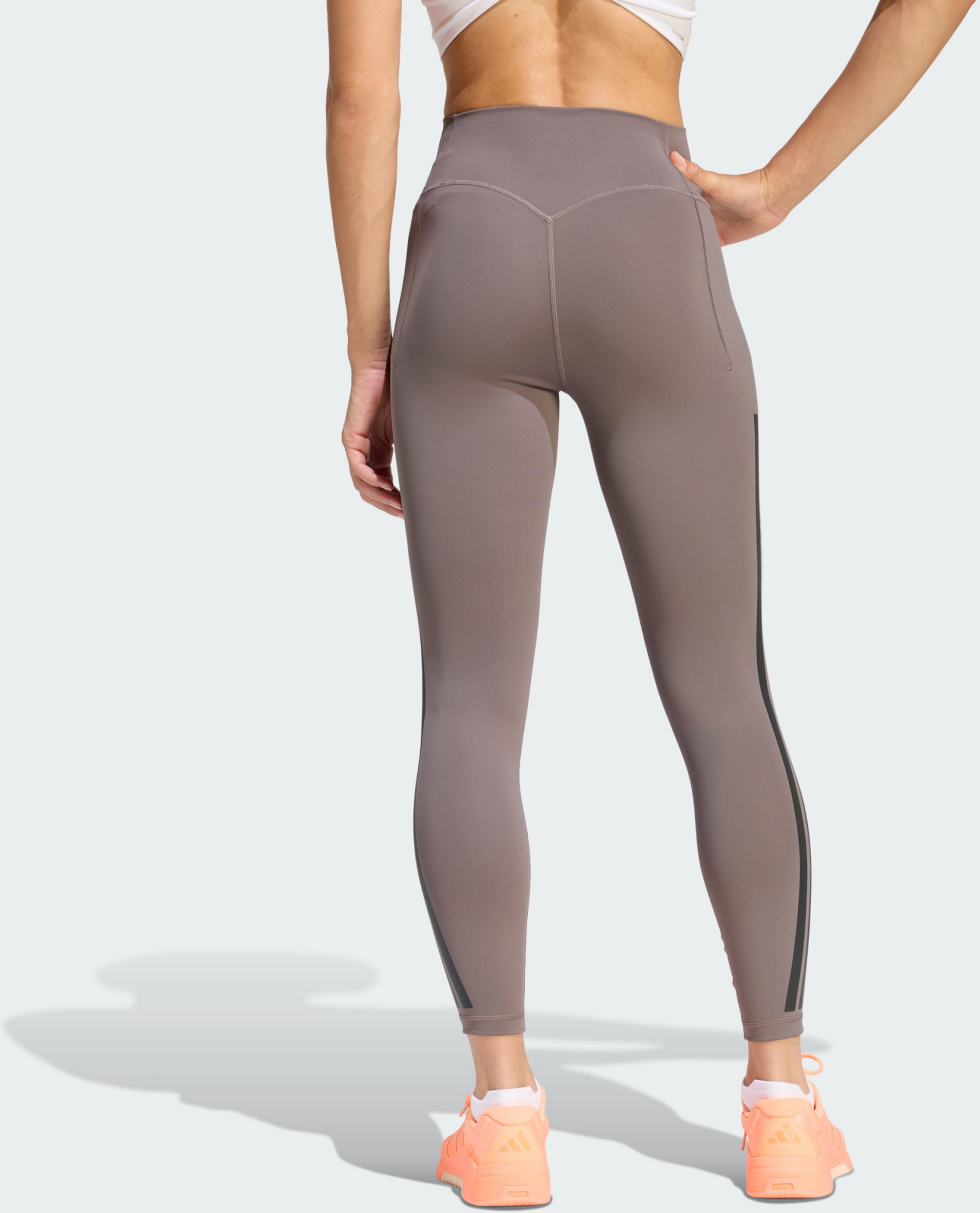 ADIDAS, Adidas Optime Workout 3-stripes 7/8 Leggings