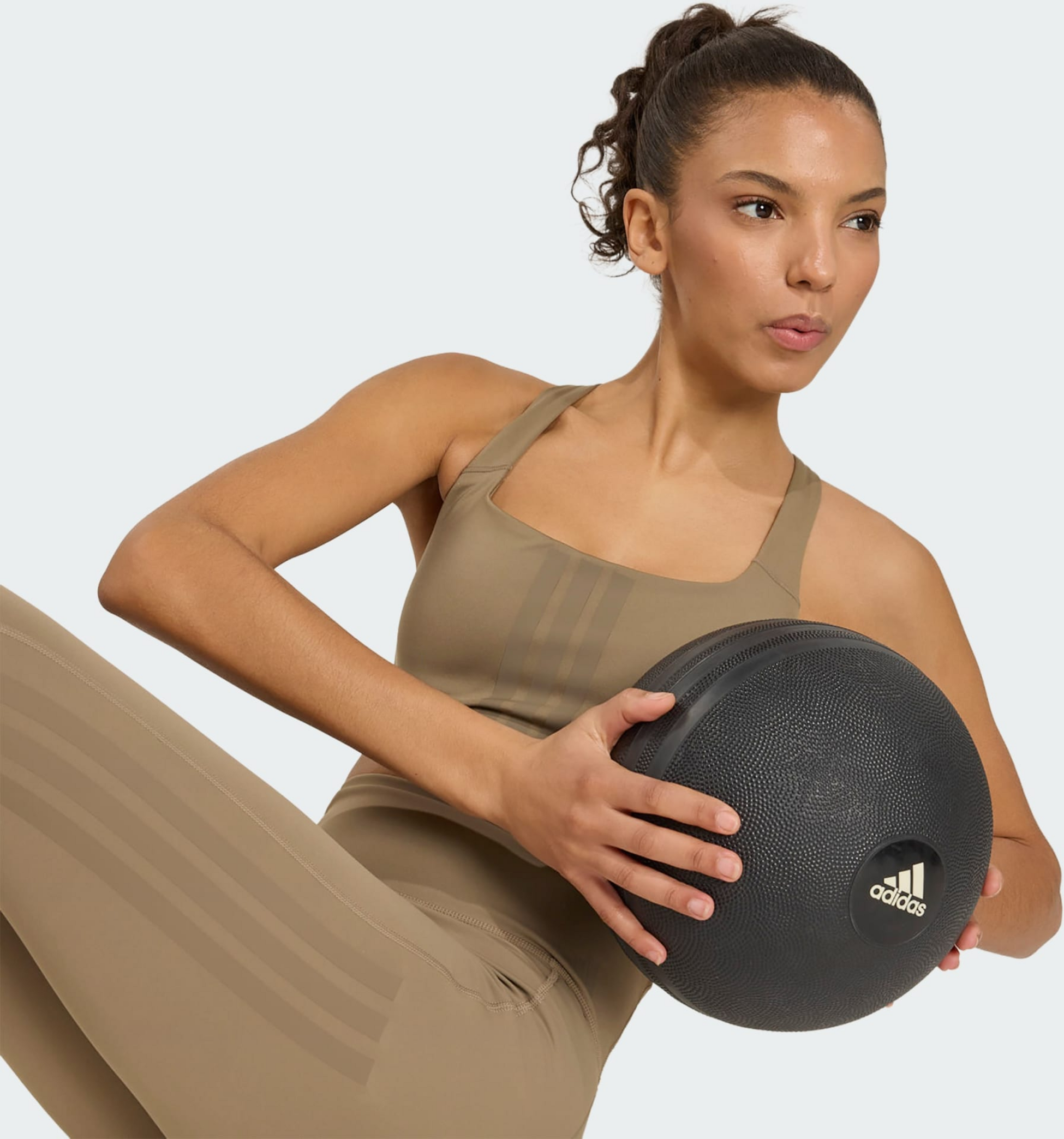 ADIDAS, Adidas Optime Workout 3-stripes 7/8 Leggings