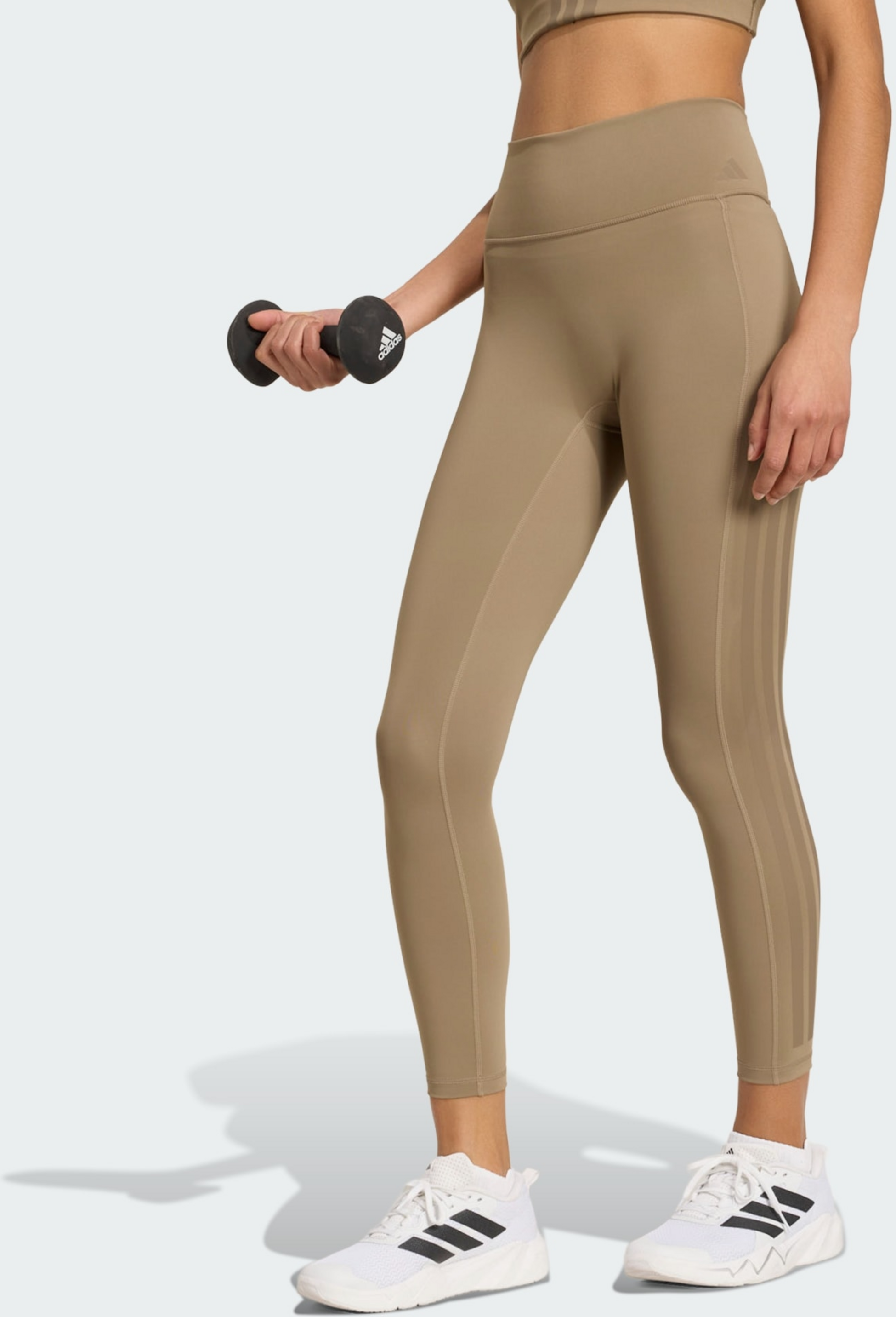 ADIDAS, Adidas Optime Workout 3-stripes 7/8 Leggings