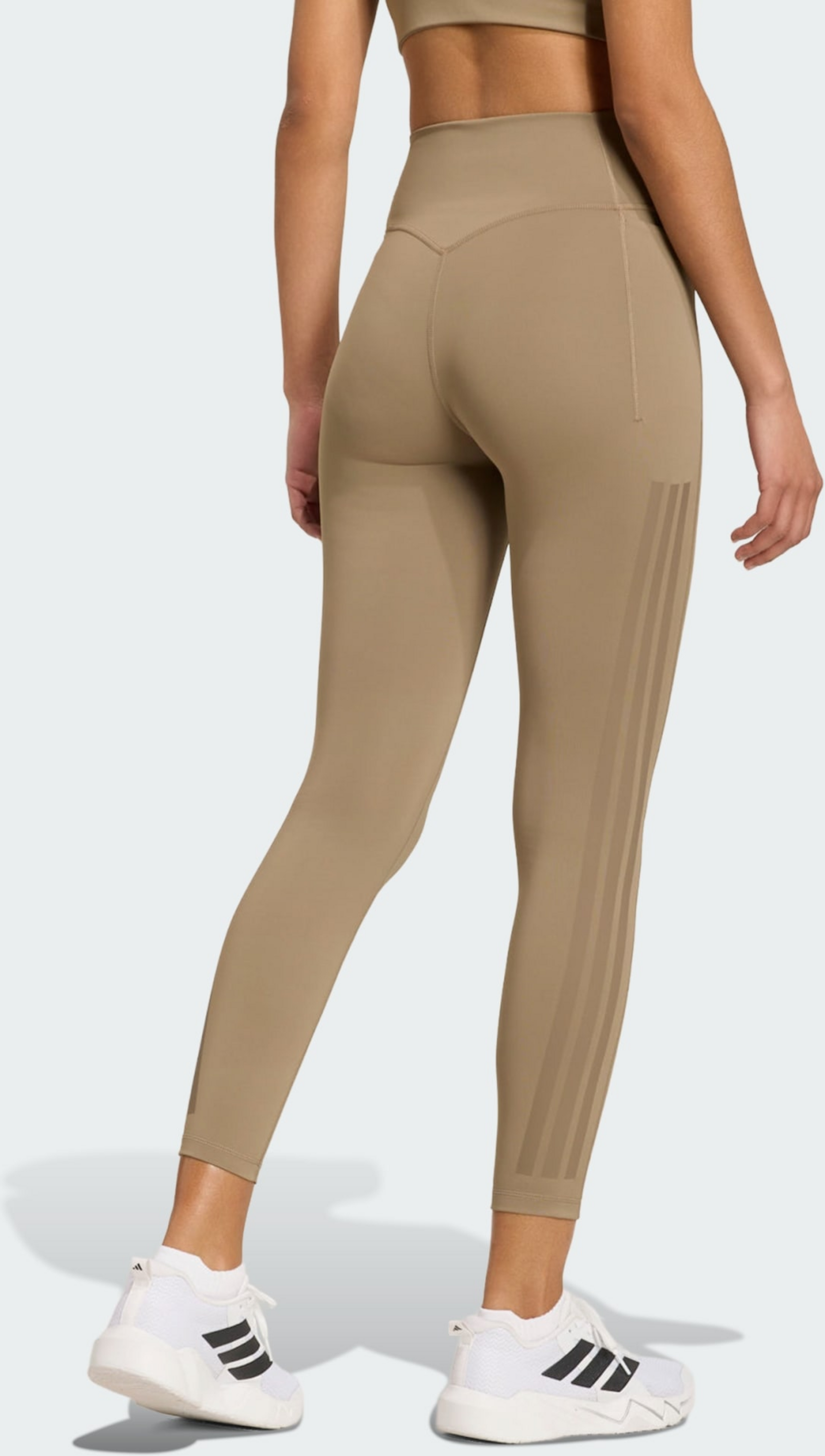 ADIDAS, Adidas Optime Workout 3-stripes 7/8 Leggings