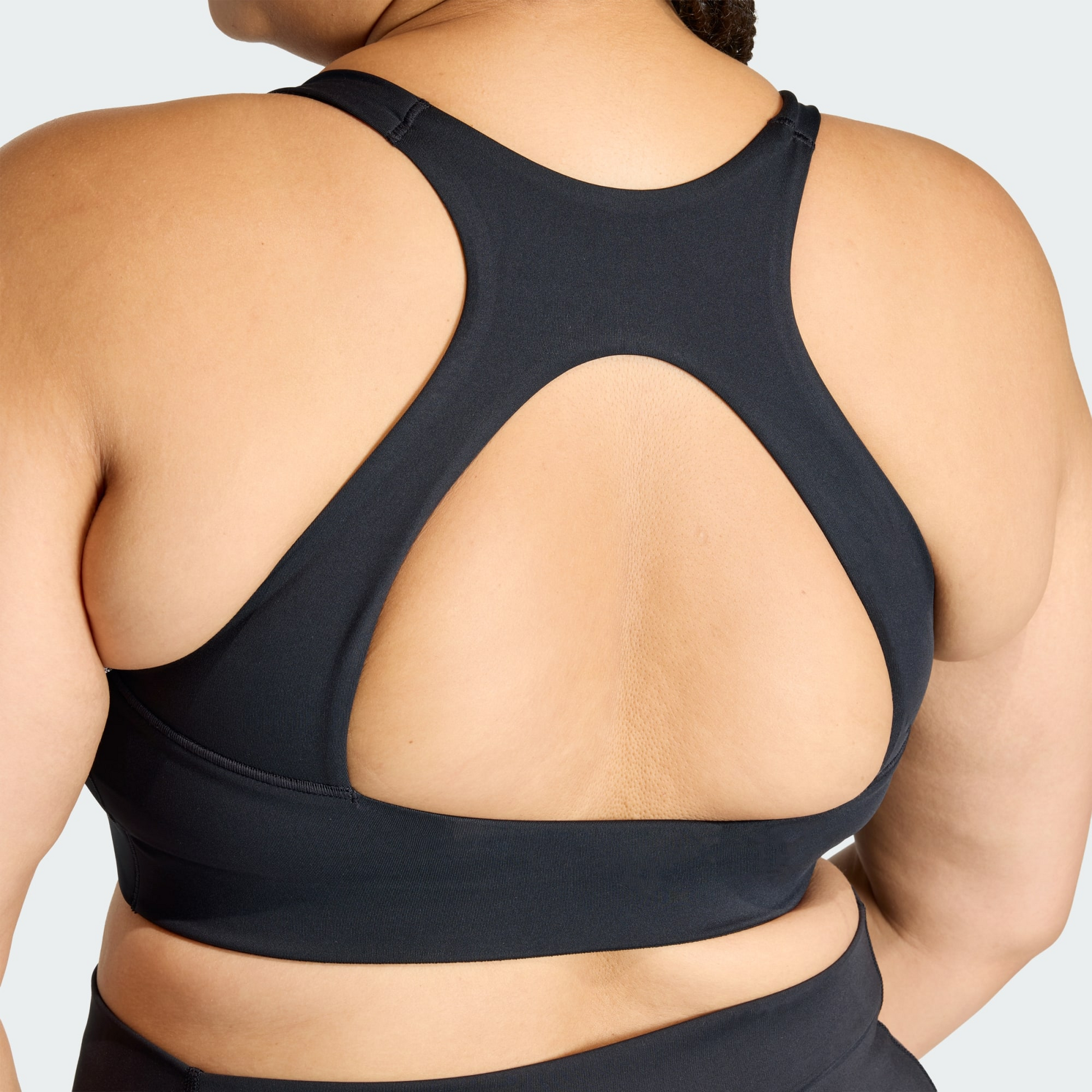 ADIDAS, Adidas Optime Workout 3-stripes Medium Support Bh (plus Size)