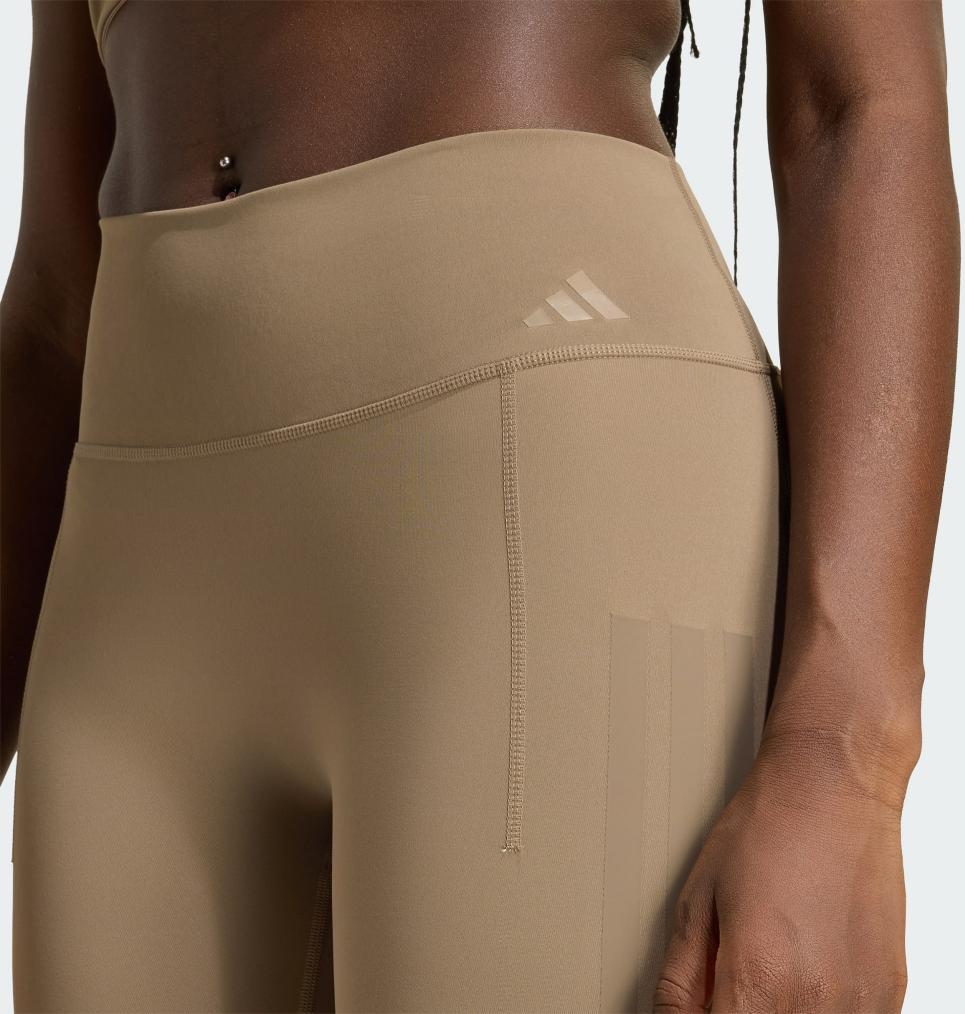 ADIDAS, Adidas Optime Workout 3-stripes Short Leggings