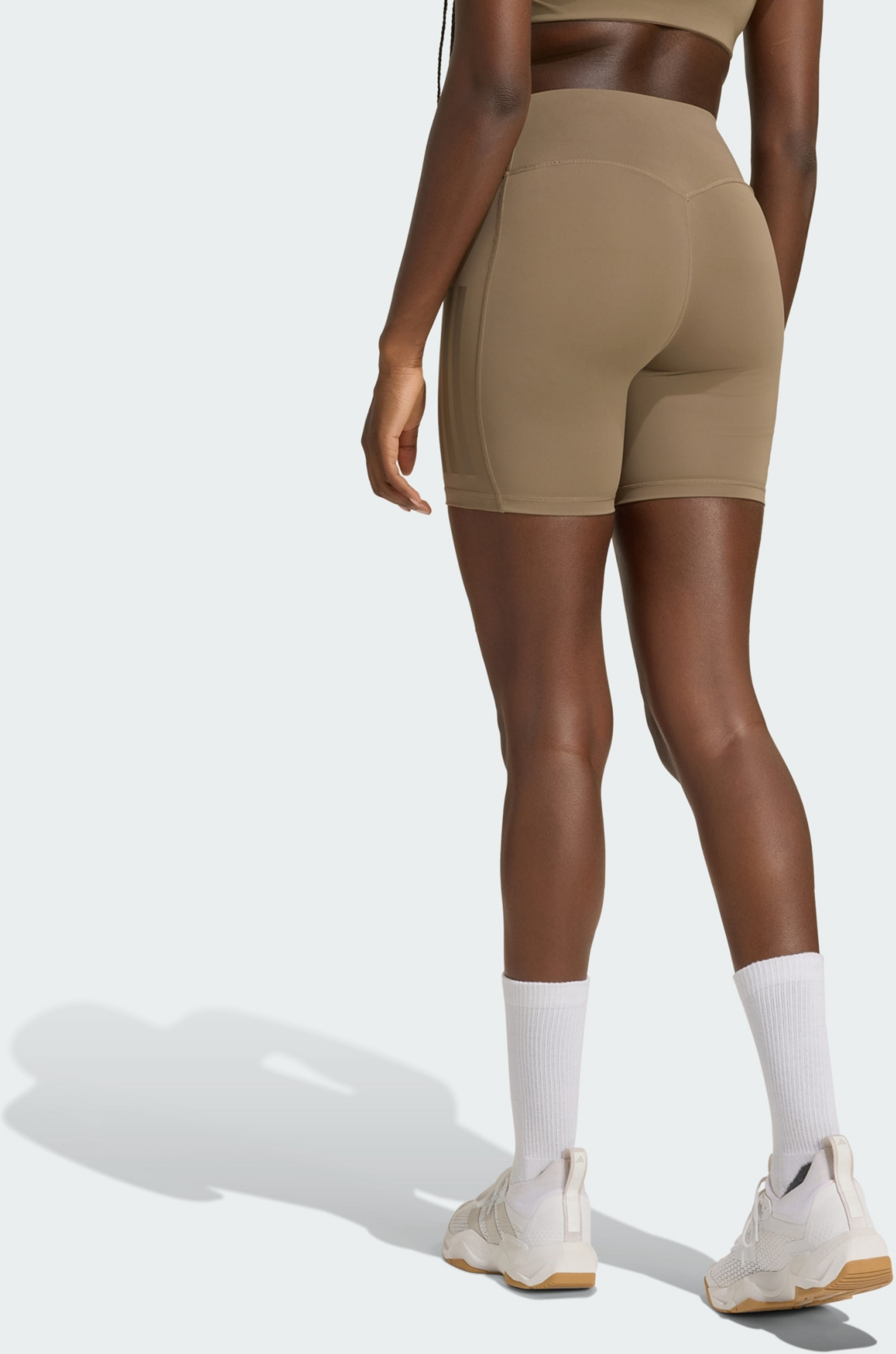 ADIDAS, Adidas Optime Workout 3-stripes Short Leggings