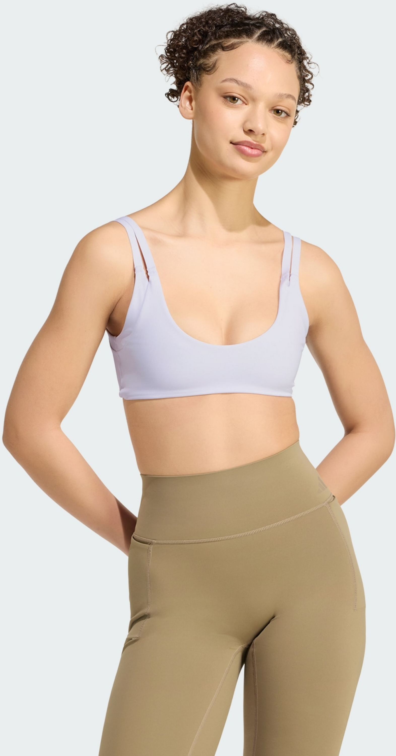 ADIDAS, Adidas Optime Workout Twist V&auml;ndbar Bh Med L&auml;tt St&ouml;d