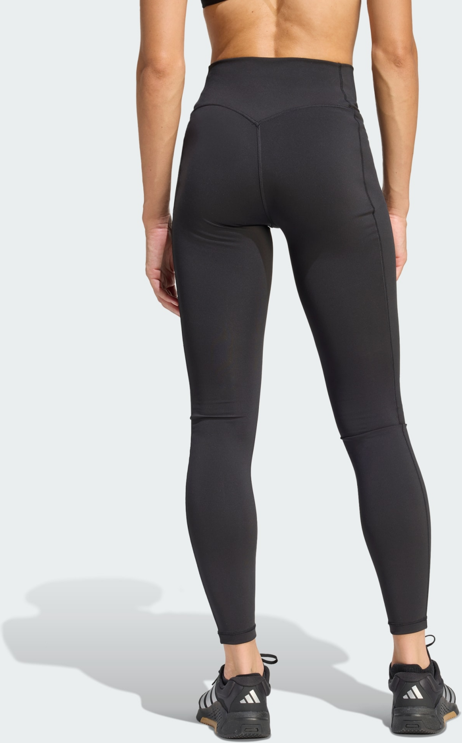 ADIDAS, Adidas Optime-träningsleggings I Hellång Modell