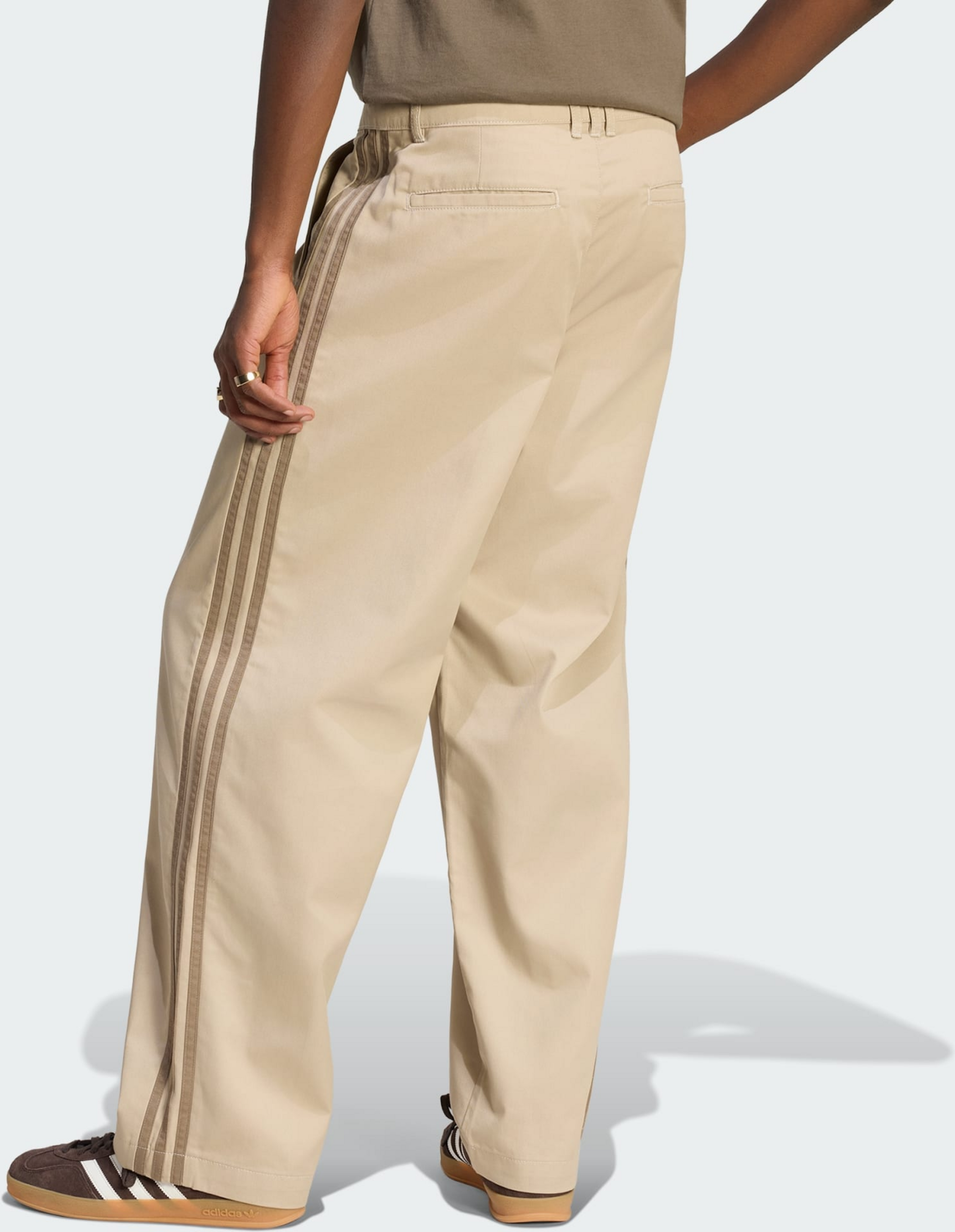 ADIDAS ORIGINALS, Adidas Originals 3 Stripes Byxor Med Veck