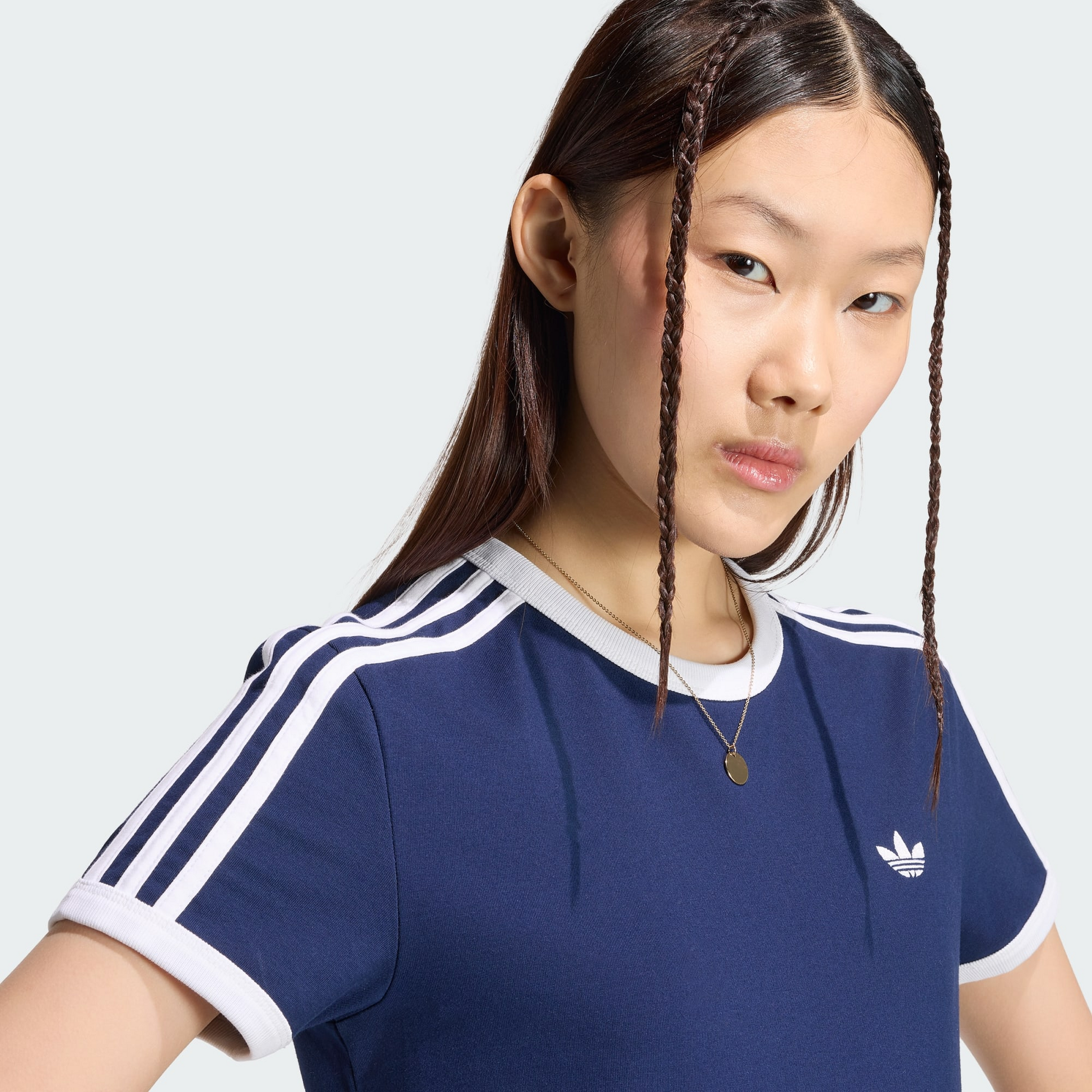 ADIDAS ORIGINALS, Adidas Originals 3 Stripes Slim T-shirt