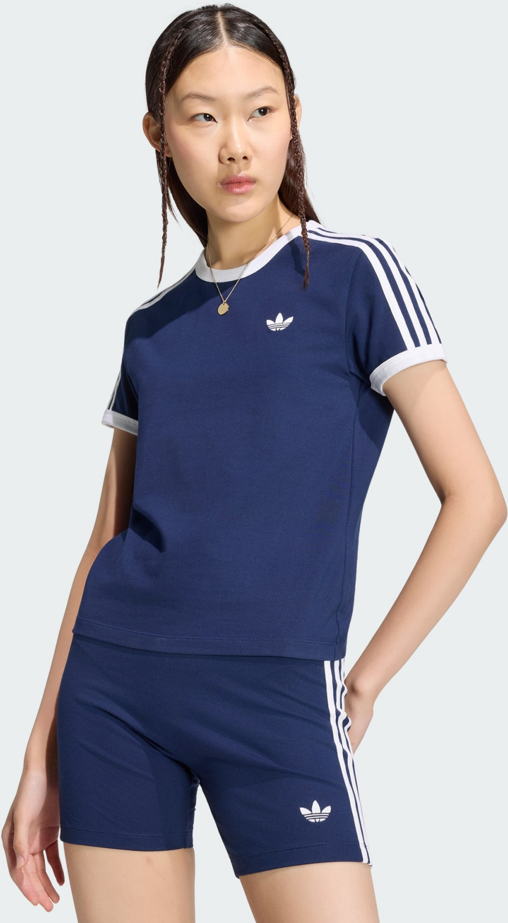 ADIDAS ORIGINALS, Adidas Originals 3 Stripes Slim T-shirt