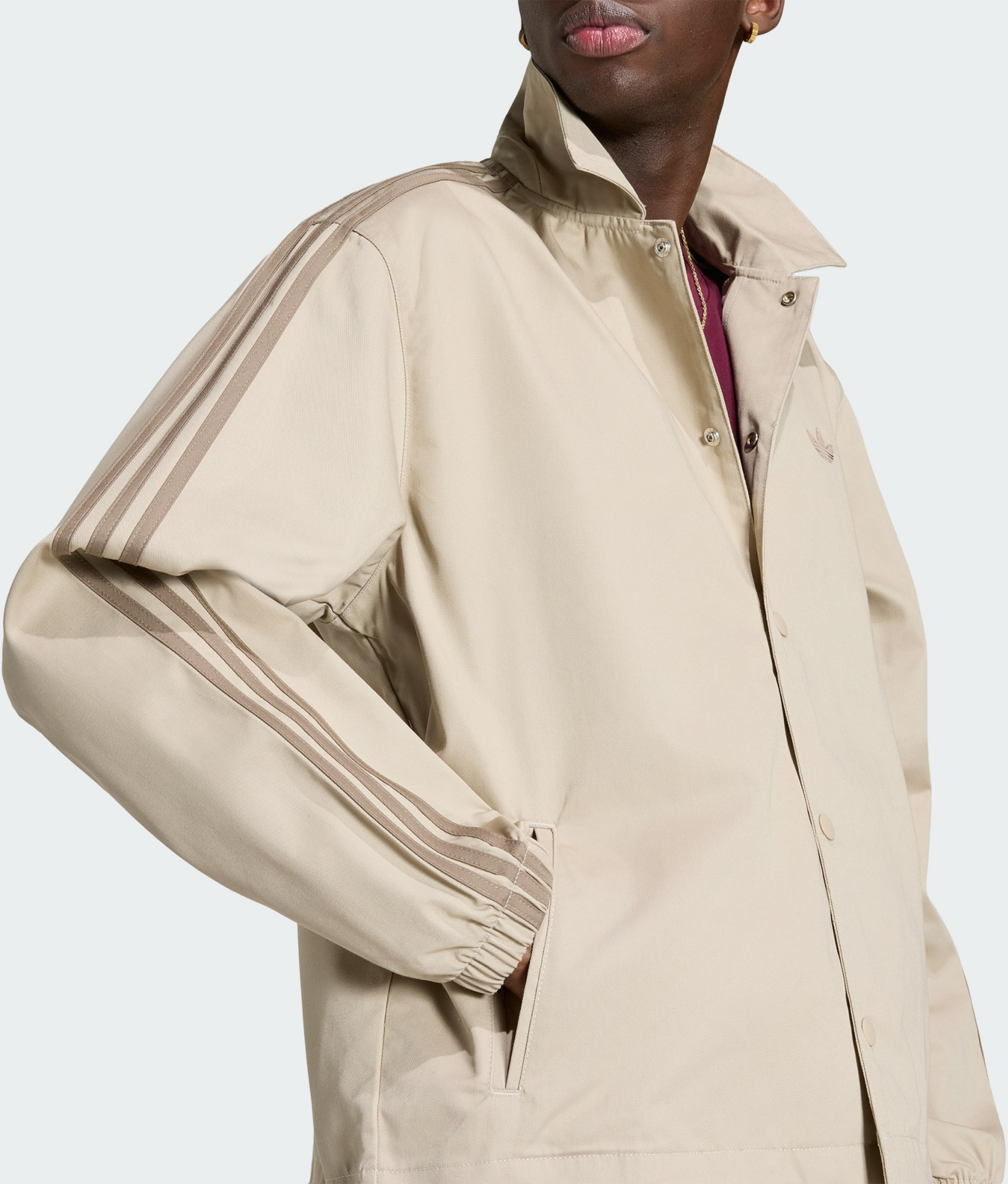 ADIDAS ORIGINALS, Adidas Originals 3-stripes Coaches Jacka