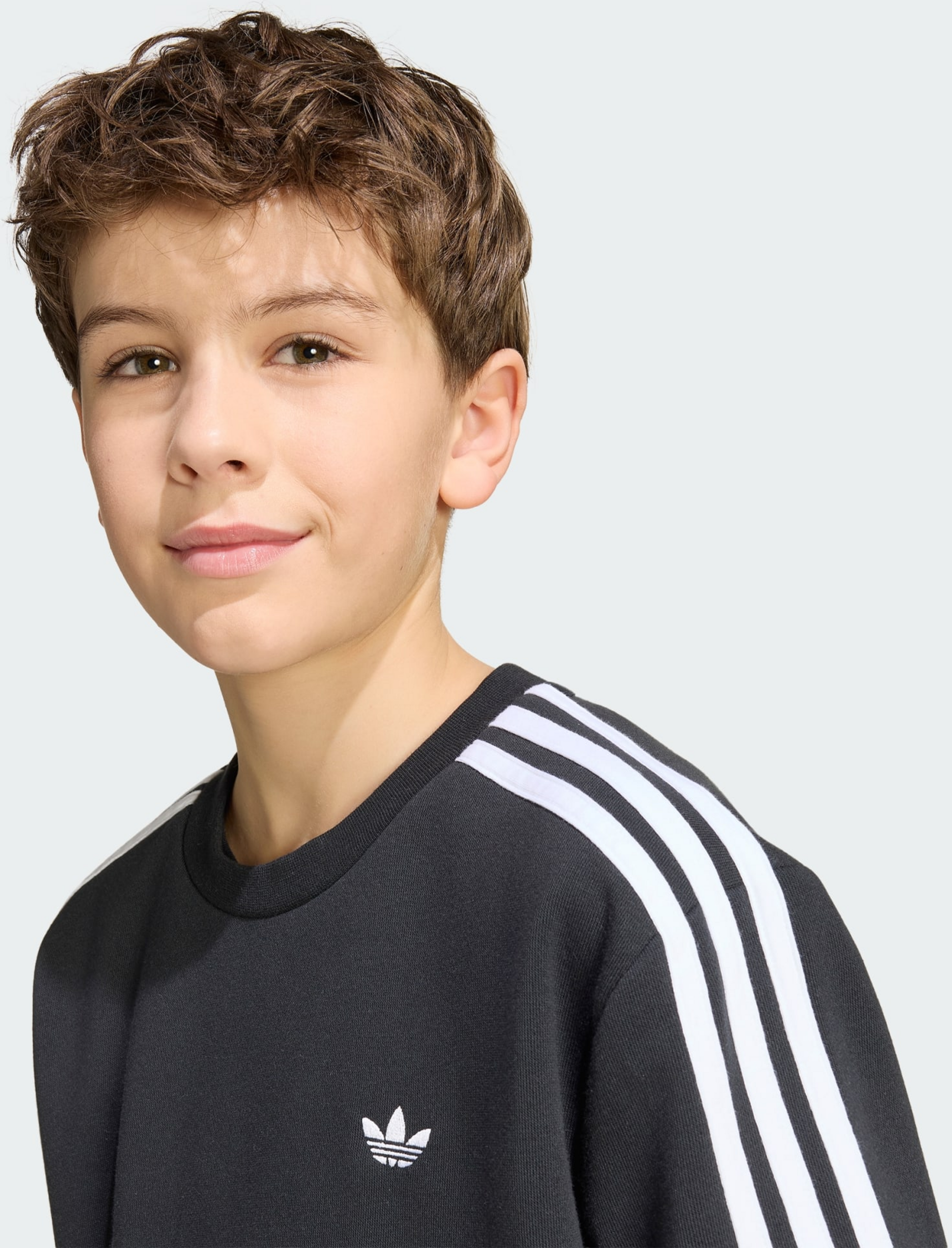 ADIDAS ORIGINALS, Adidas Originals 3-stripes Loose Crew Tr&ouml;ja