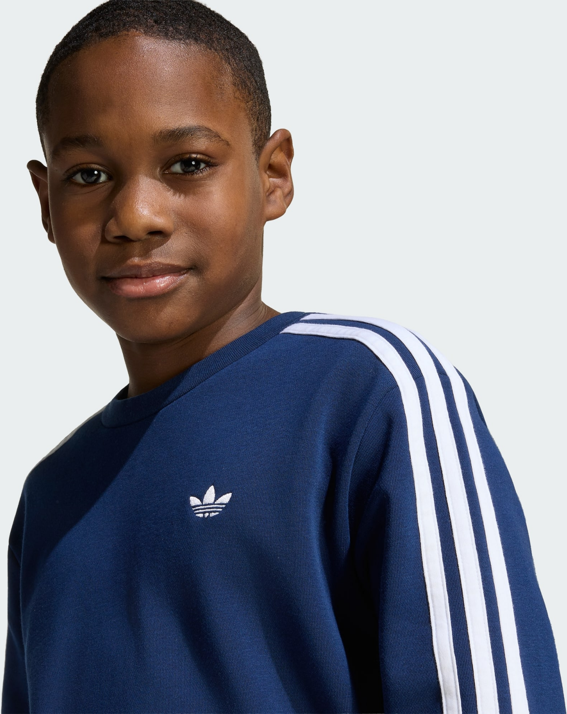 ADIDAS ORIGINALS, Adidas Originals 3-stripes Loose Crew Tr&ouml;ja