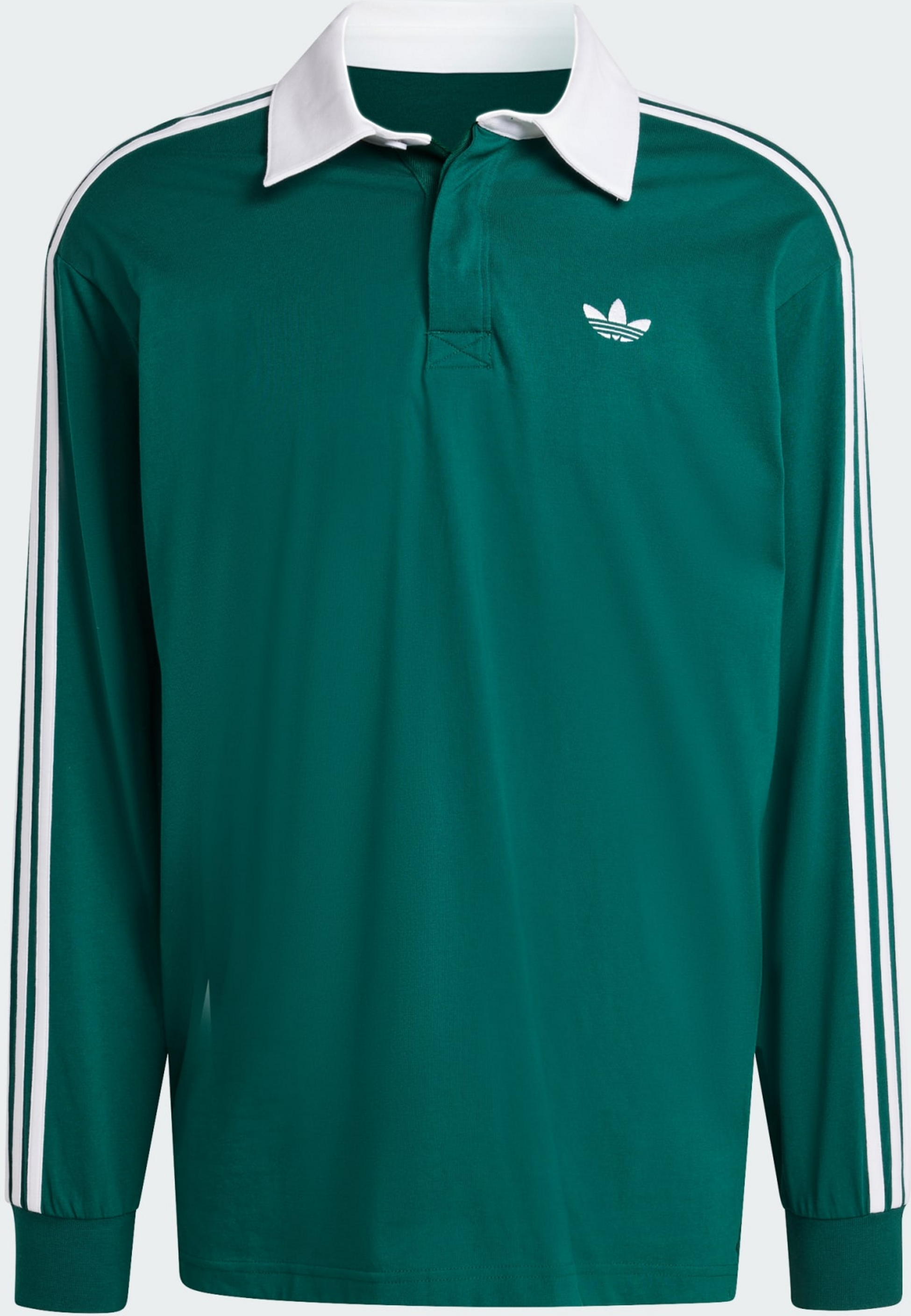 ADIDAS ORIGINALS, Adidas Originals 3-stripes Rugbypik&eacute;tr&ouml;ja Med L&aring;nga &Auml;rmar