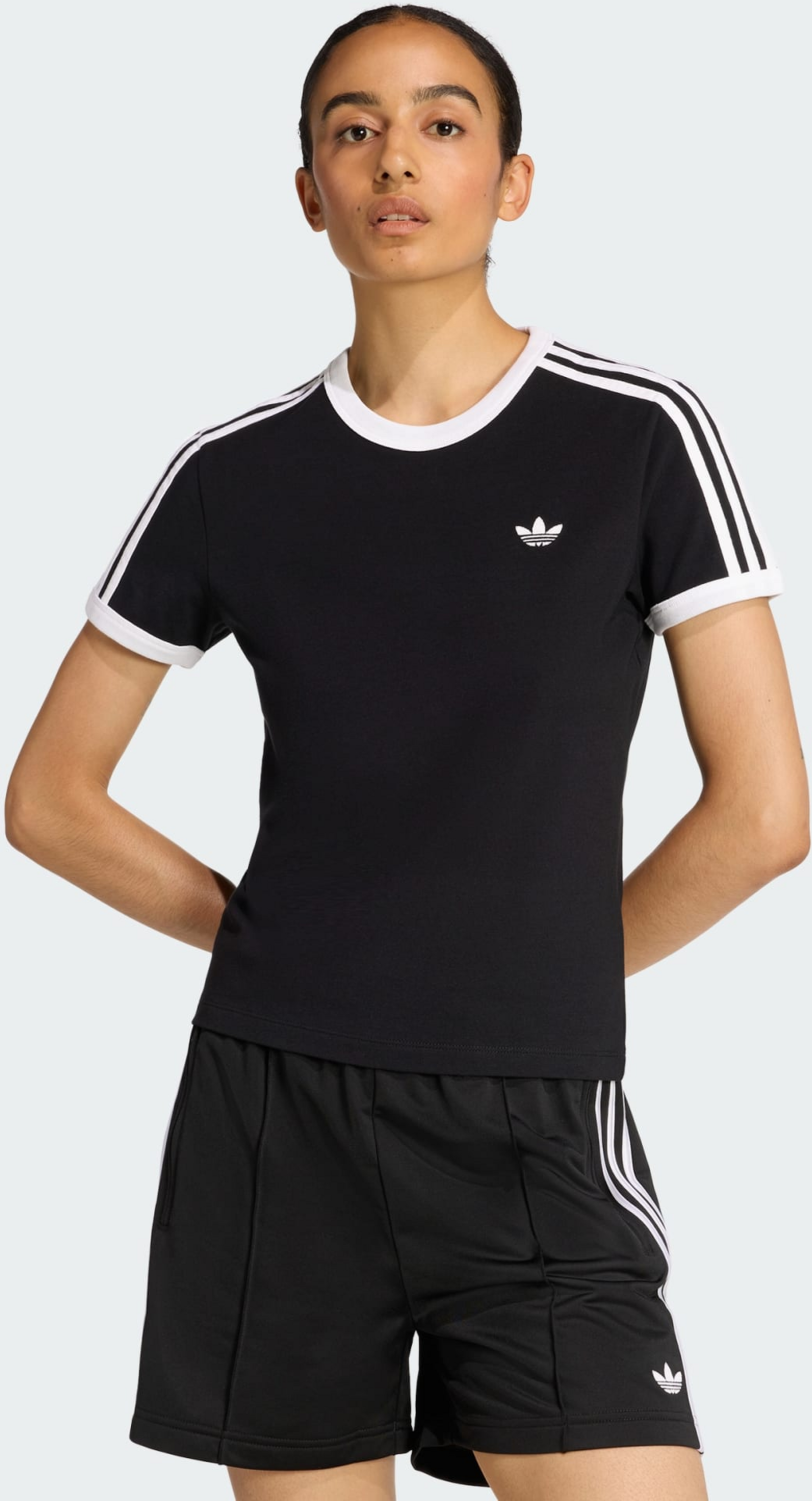 ADIDAS ORIGINALS, Adidas Originals 3-stripes Slim T-shirt