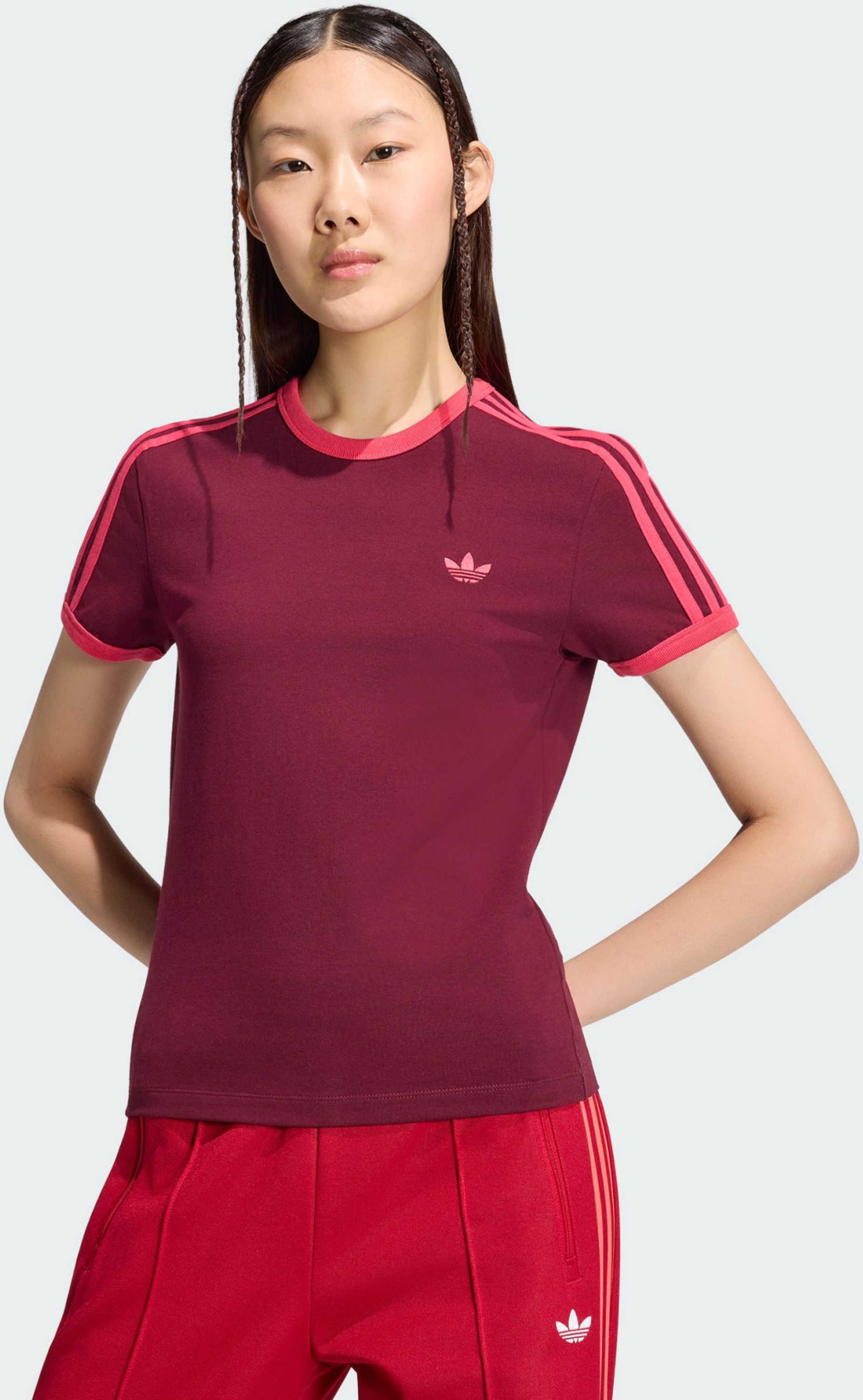 ADIDAS ORIGINALS, Adidas Originals 3-stripes Slim T-shirt