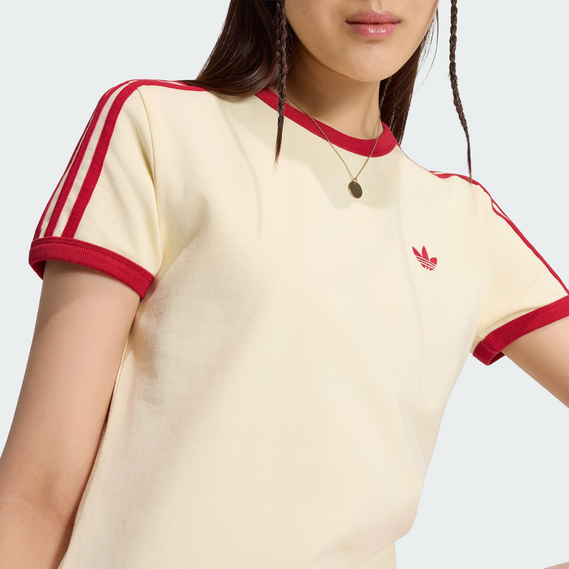 ADIDAS ORIGINALS, Adidas Originals 3-stripes Slim T-shirt
