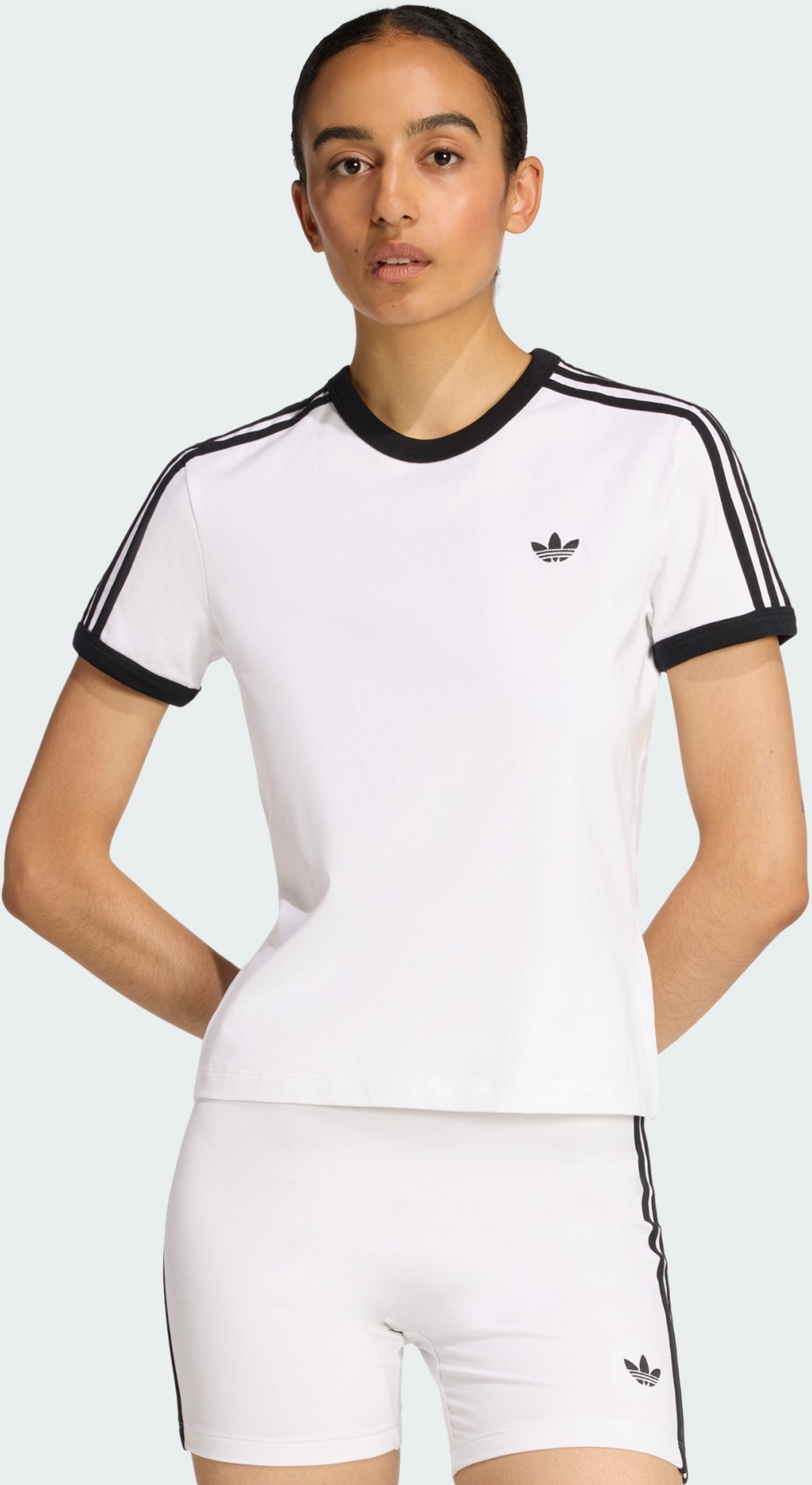 ADIDAS ORIGINALS, Adidas Originals 3-stripes Slim T-shirt