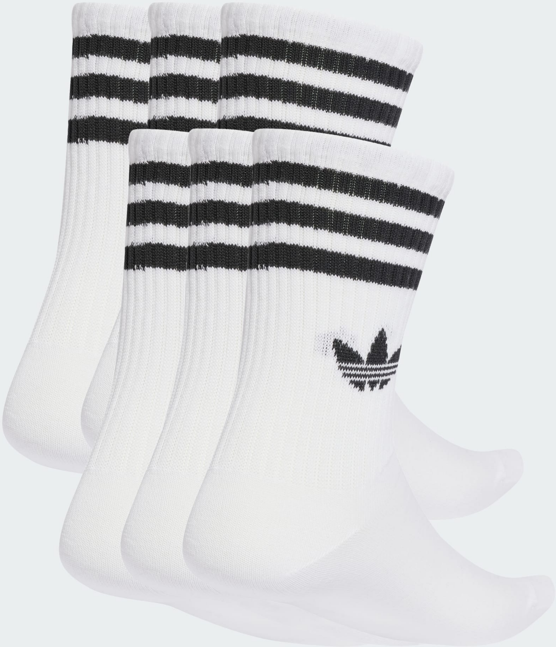 ADIDAS ORIGINALS, Adidas Originals 3-stripes Strumpor 6-pack