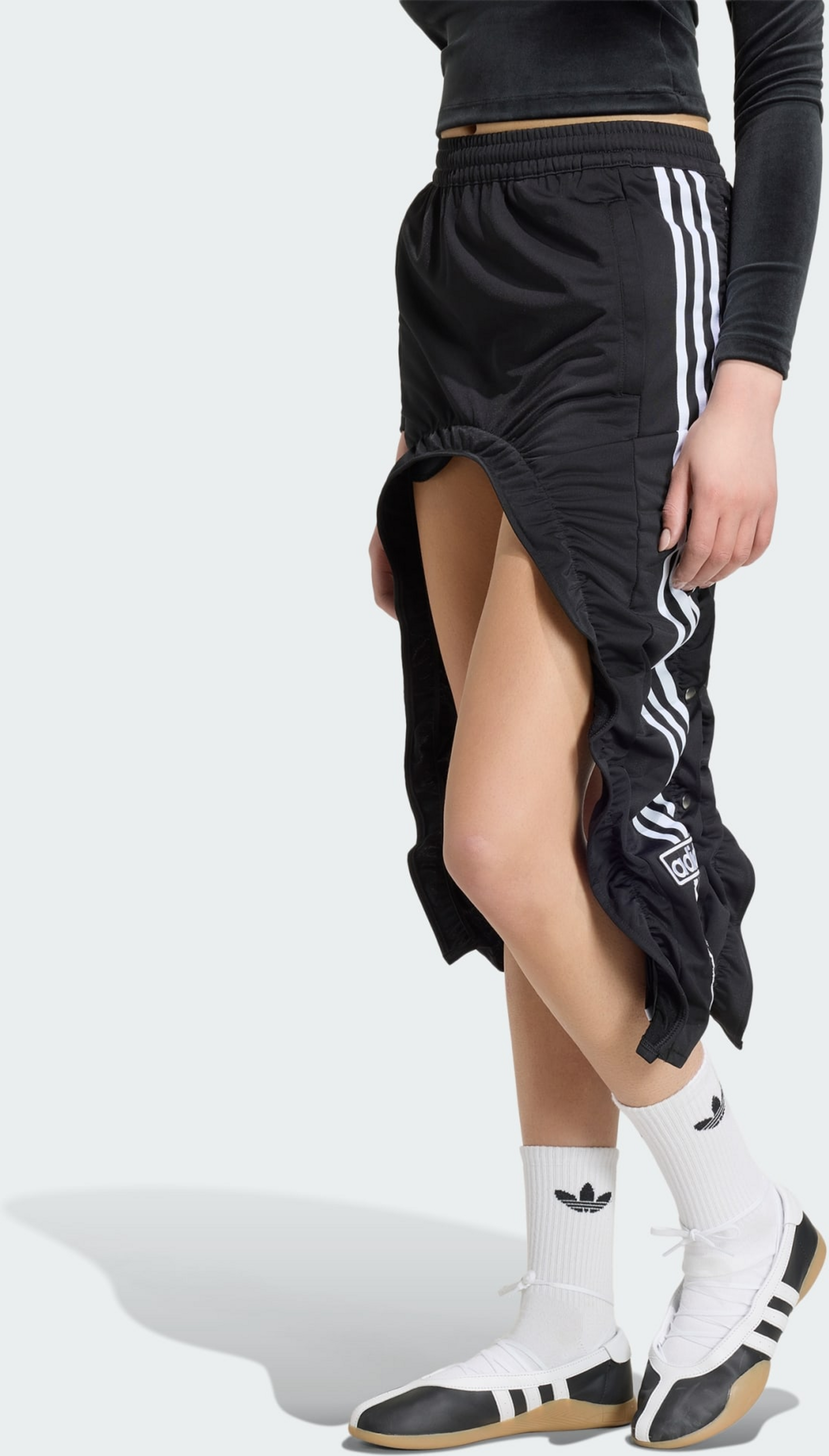 ADIDAS ORIGINALS, Adidas Originals Adibreak Rynkad Kjol