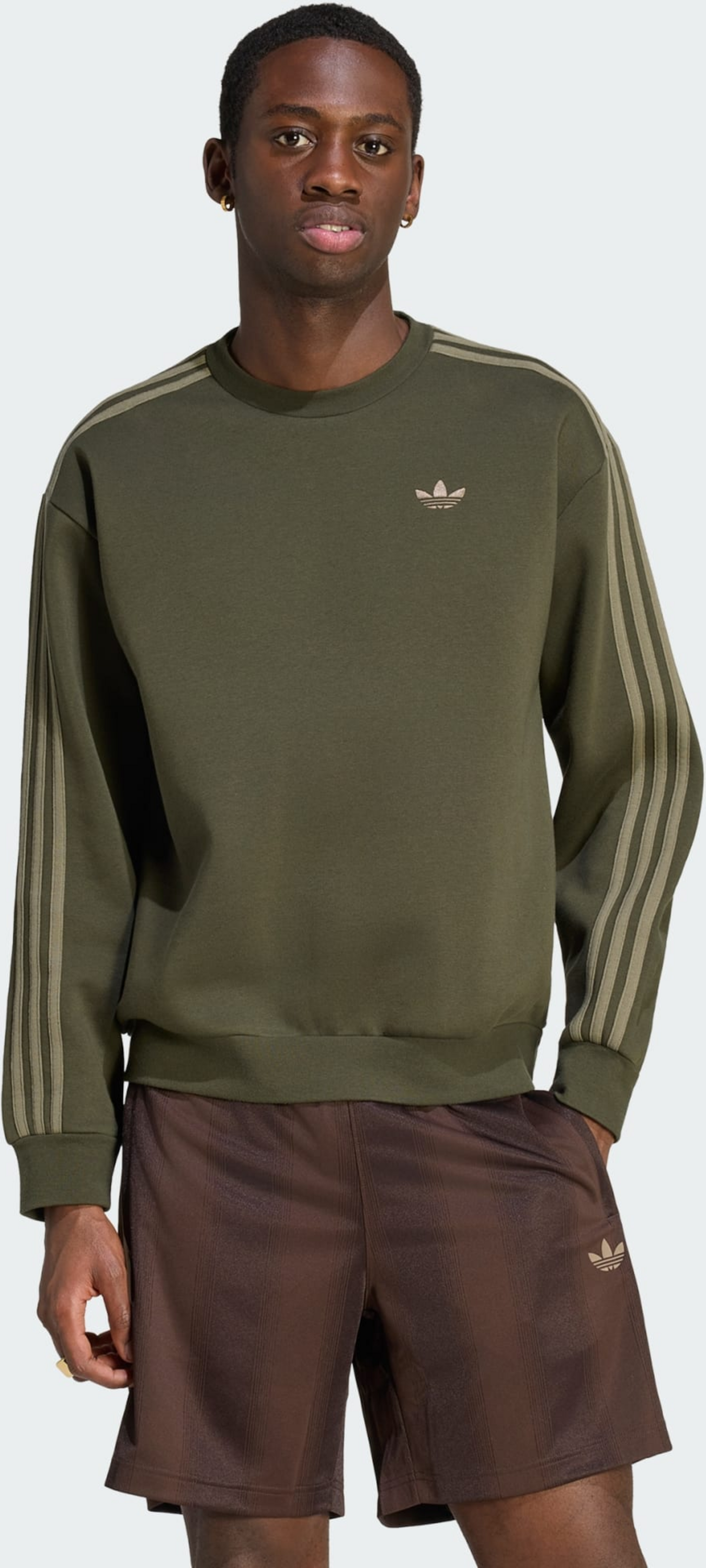 ADIDAS ORIGINALS, Adidas Originals Adicolor 3-stripes &Ouml;verdimensionerad Tr&ouml;ja Med Rund Hals
