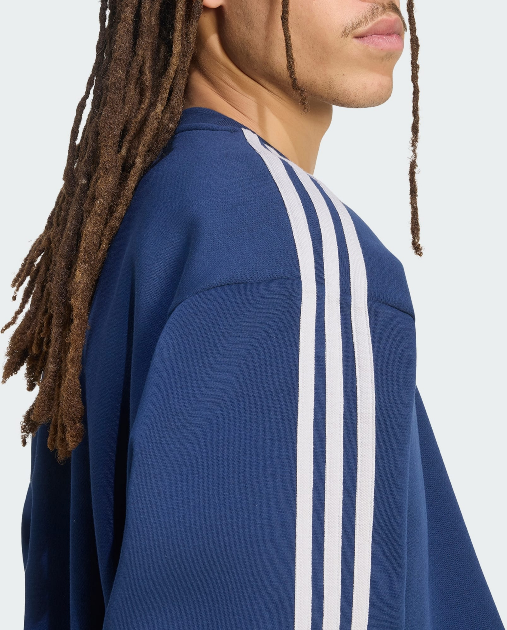 ADIDAS ORIGINALS, Adidas Originals Adicolor 3-stripes &Ouml;verdimensionerad Tr&ouml;ja Med Rund Hals