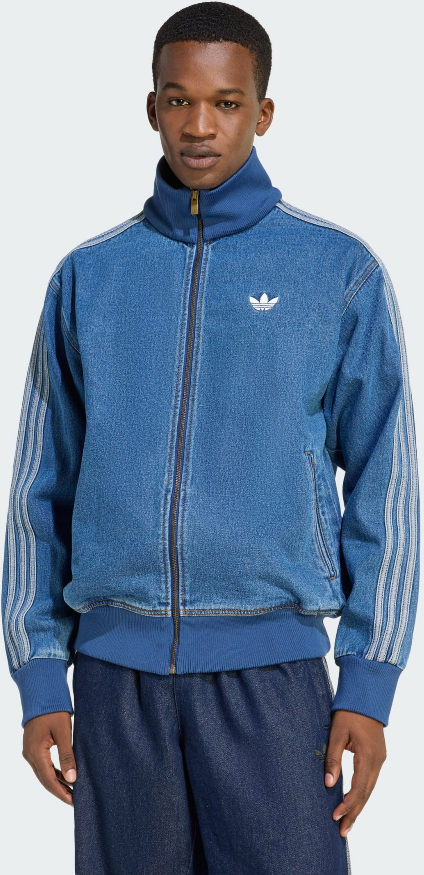 ADIDAS ORIGINALS, Adidas Originals Adicolor Denim Firebird Tr&auml;ningsjacka