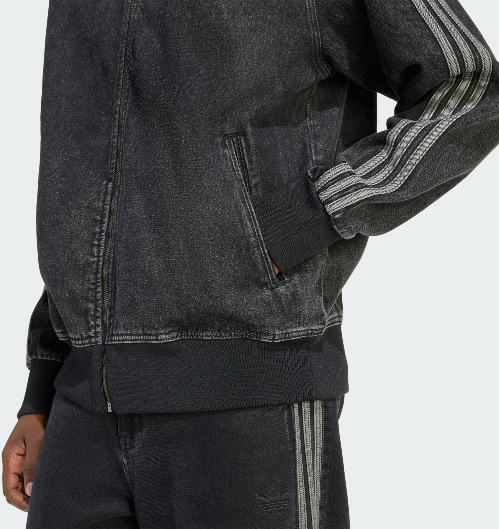 ADIDAS ORIGINALS, Adidas Originals Adicolor Denim Firebird Tr&auml;ningsjacka