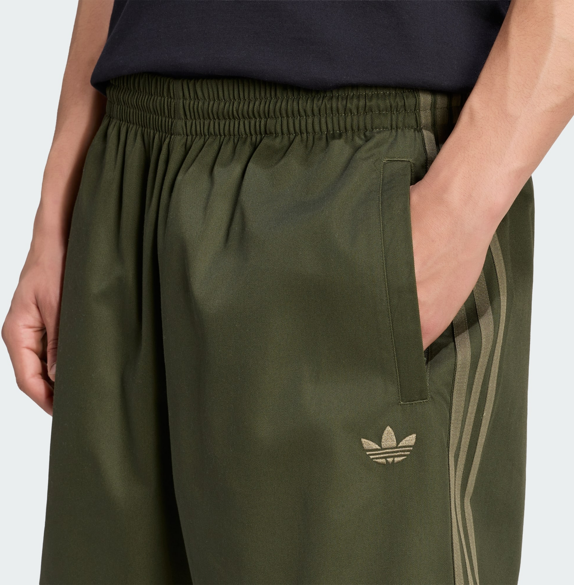ADIDAS ORIGINALS, Adidas Originals Adicolor Sst Cotton Twill Shorts