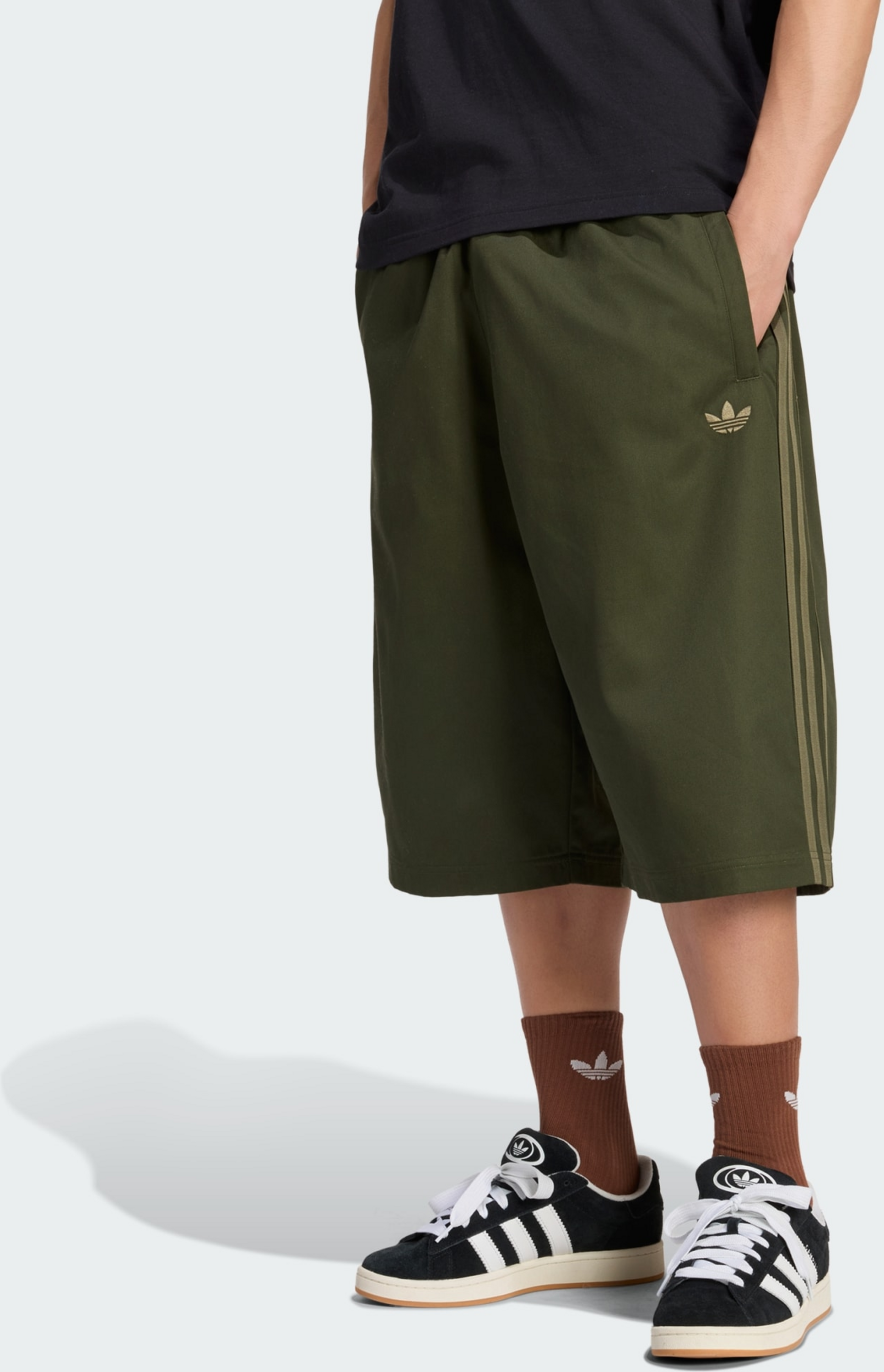 ADIDAS ORIGINALS, Adidas Originals Adicolor Sst Cotton Twill Shorts