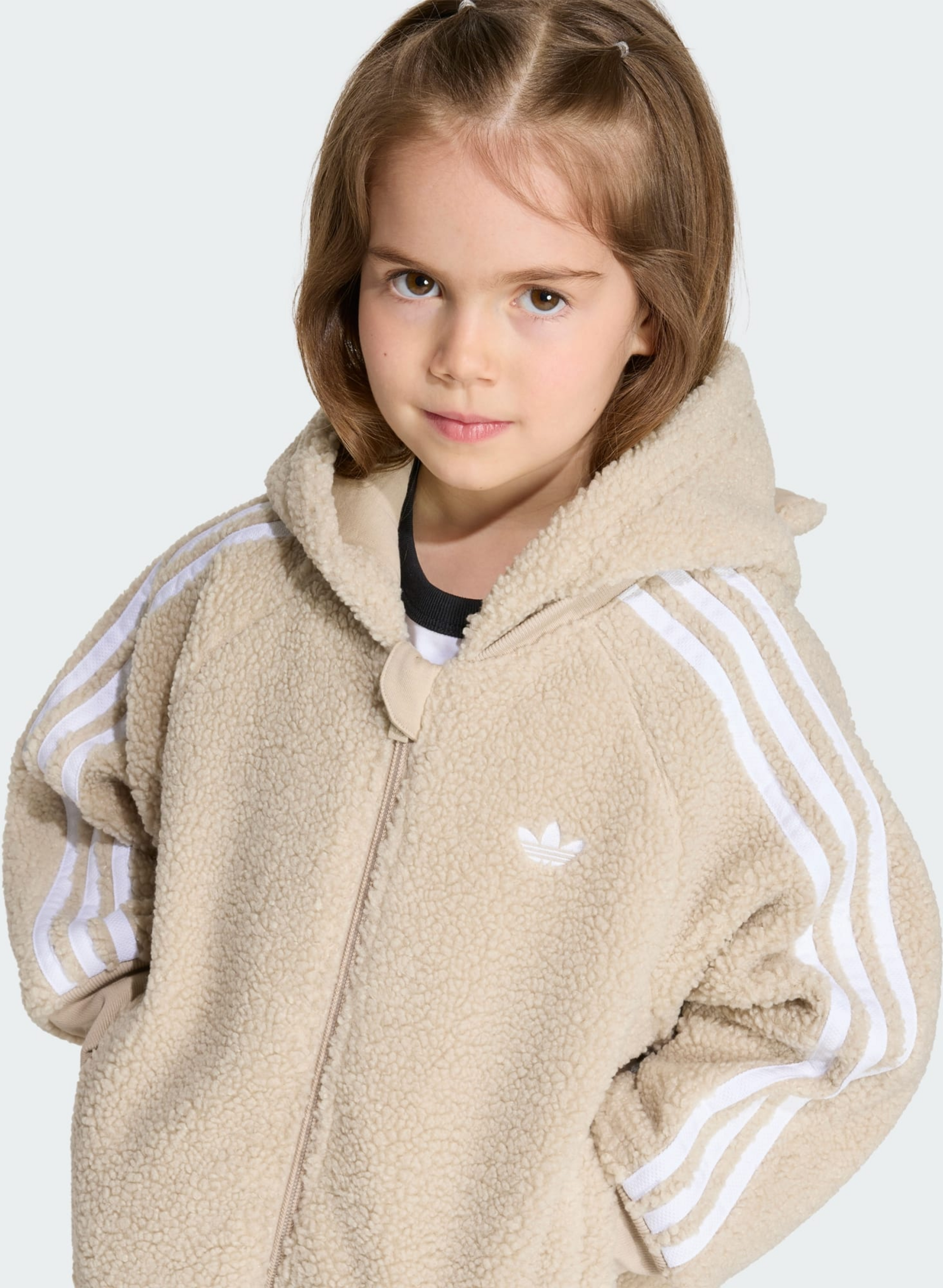 ADIDAS ORIGINALS, Adidas Originals Adidas Care Bears Sst Tr&auml;ningsjacka Med Huva I Teddyfleece