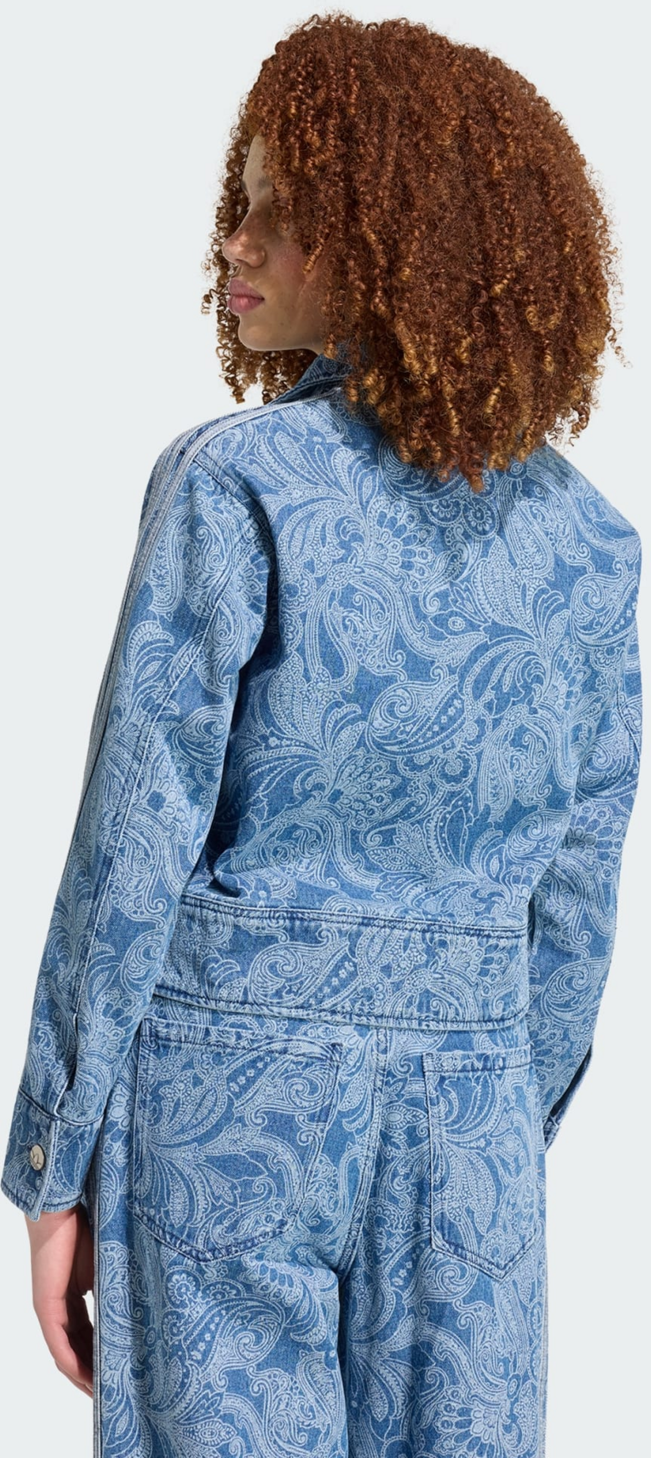 ADIDAS ORIGINALS, Adidas Originals Adidas Liberty London Firebird Denim Tr&auml;ningsjacka