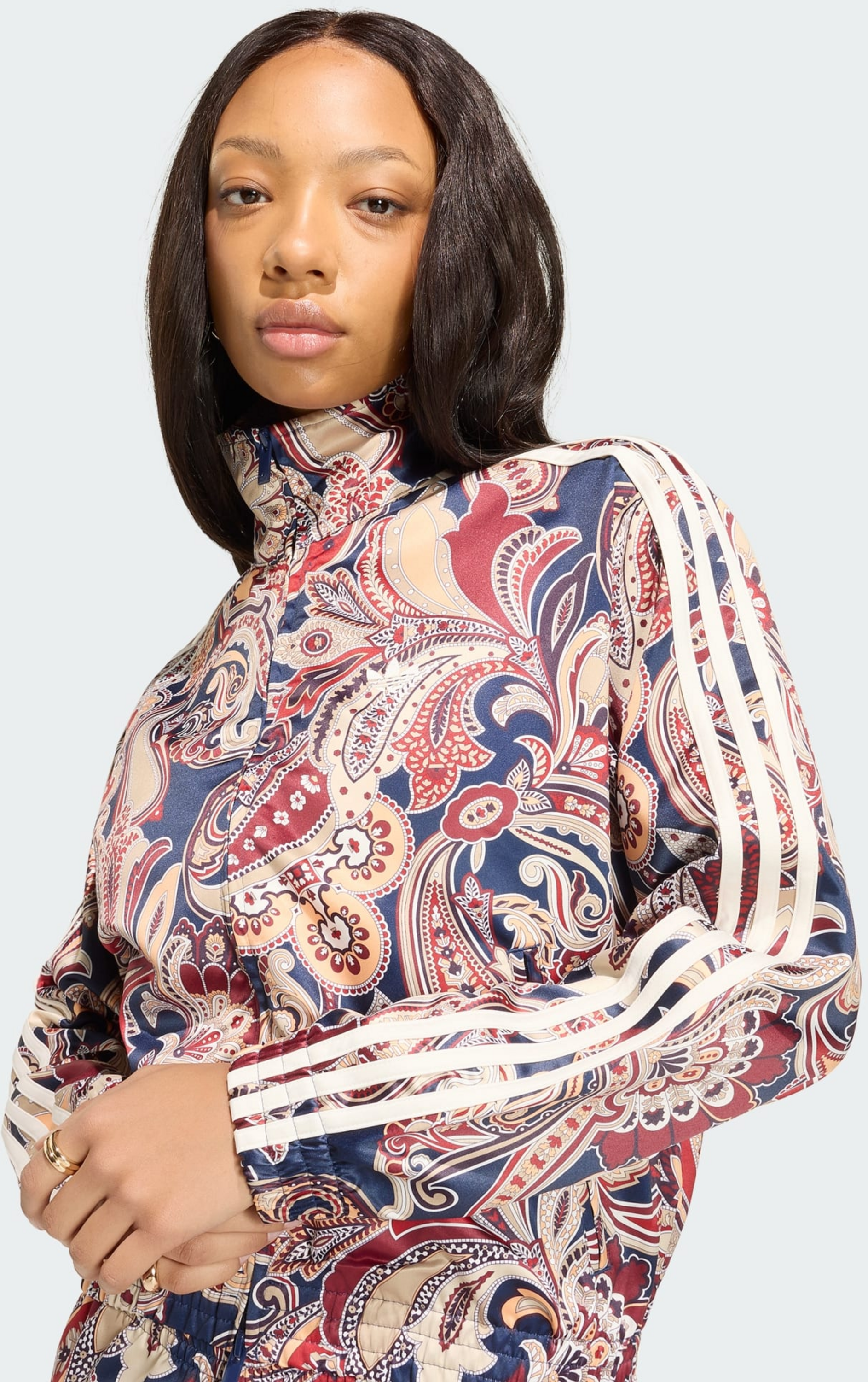 ADIDAS ORIGINALS, Adidas Originals Adidas Liberty London Firebird Satin Tr&auml;ningsjacka