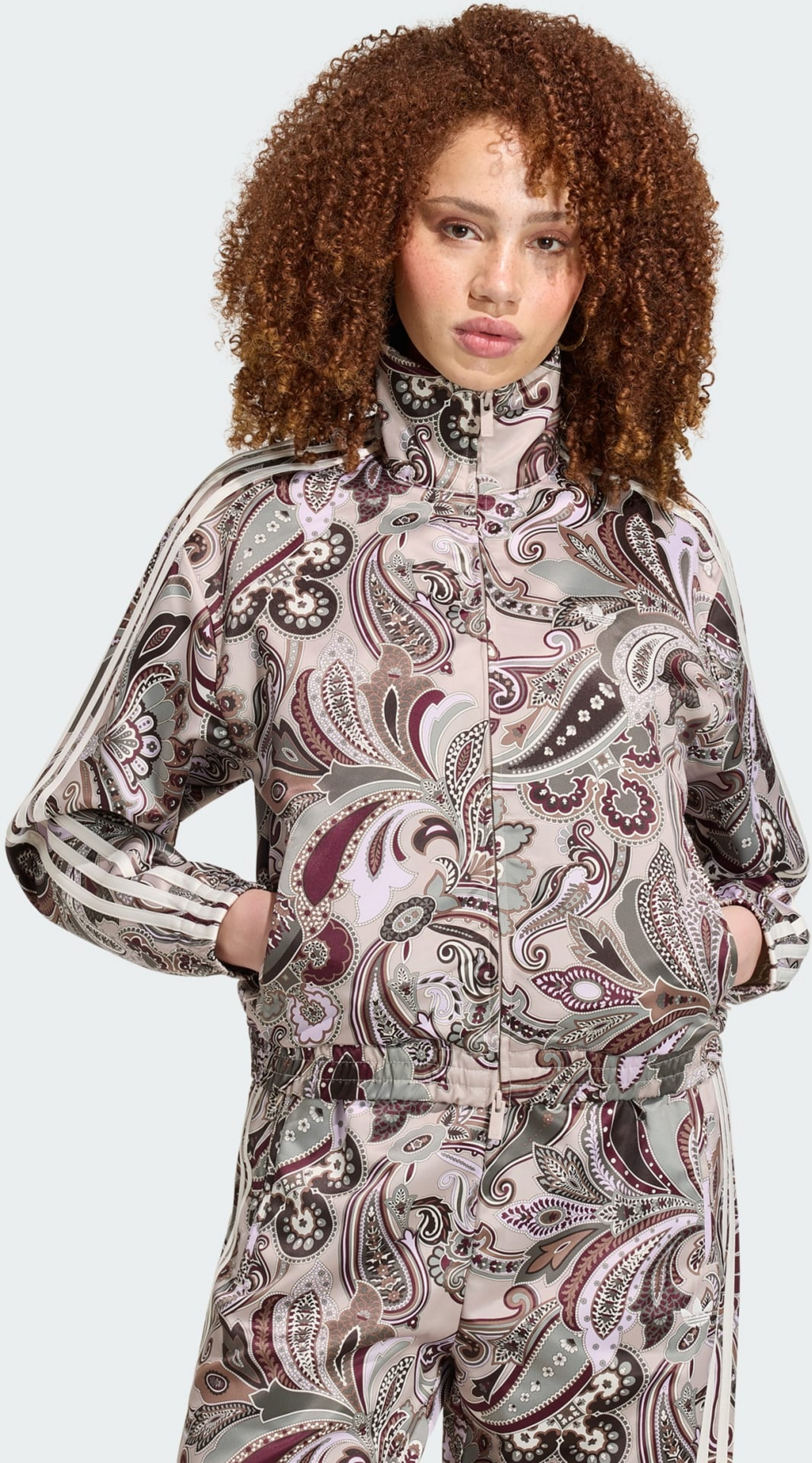 ADIDAS ORIGINALS, Adidas Originals Adidas Liberty London Firebird Satin Tr&auml;ningsjacka