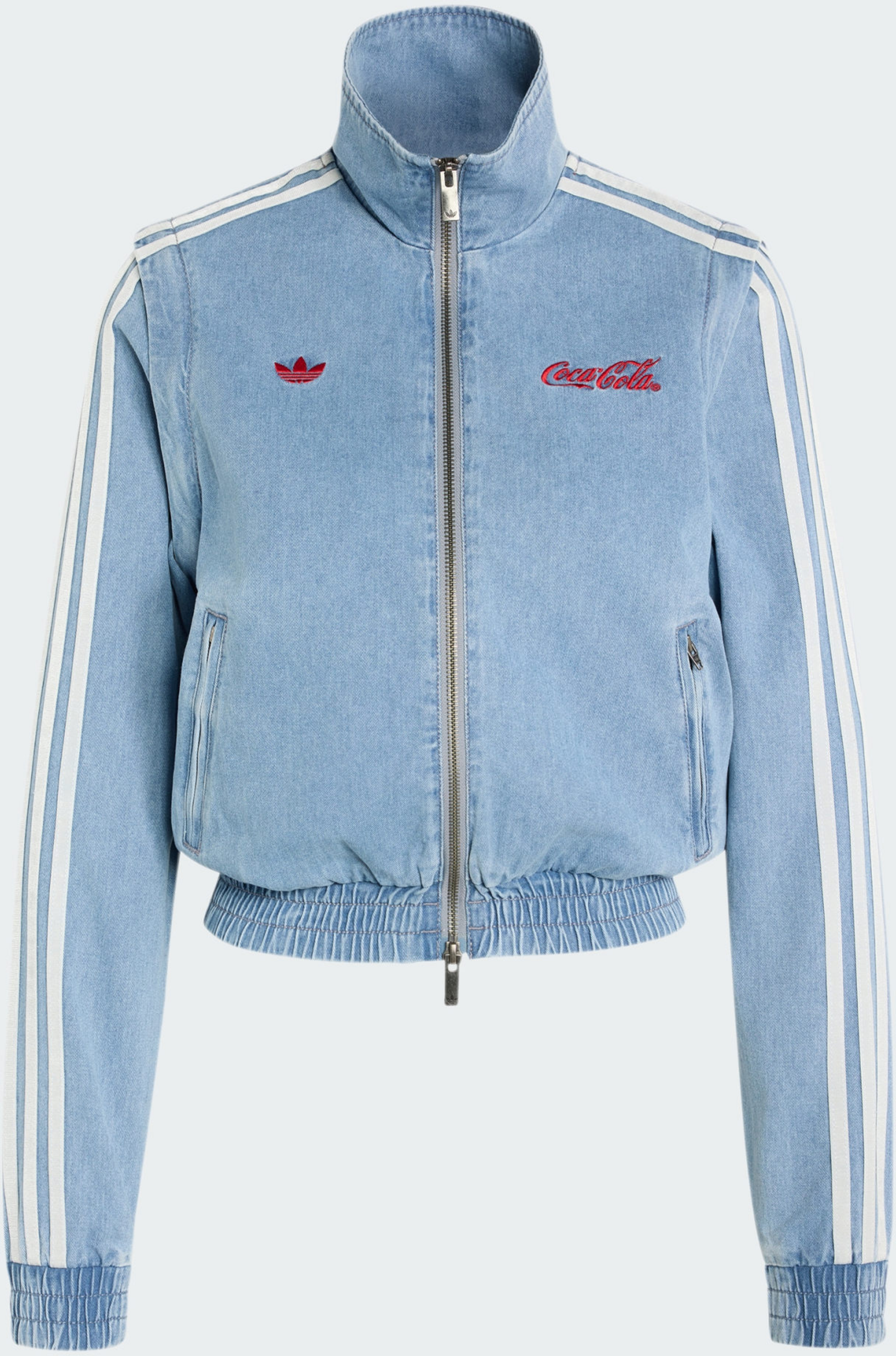 ADIDAS ORIGINALS, Adidas Originals Adidas X Coca-cola Firebird Reg Tr&auml;ningsjacka I Denim