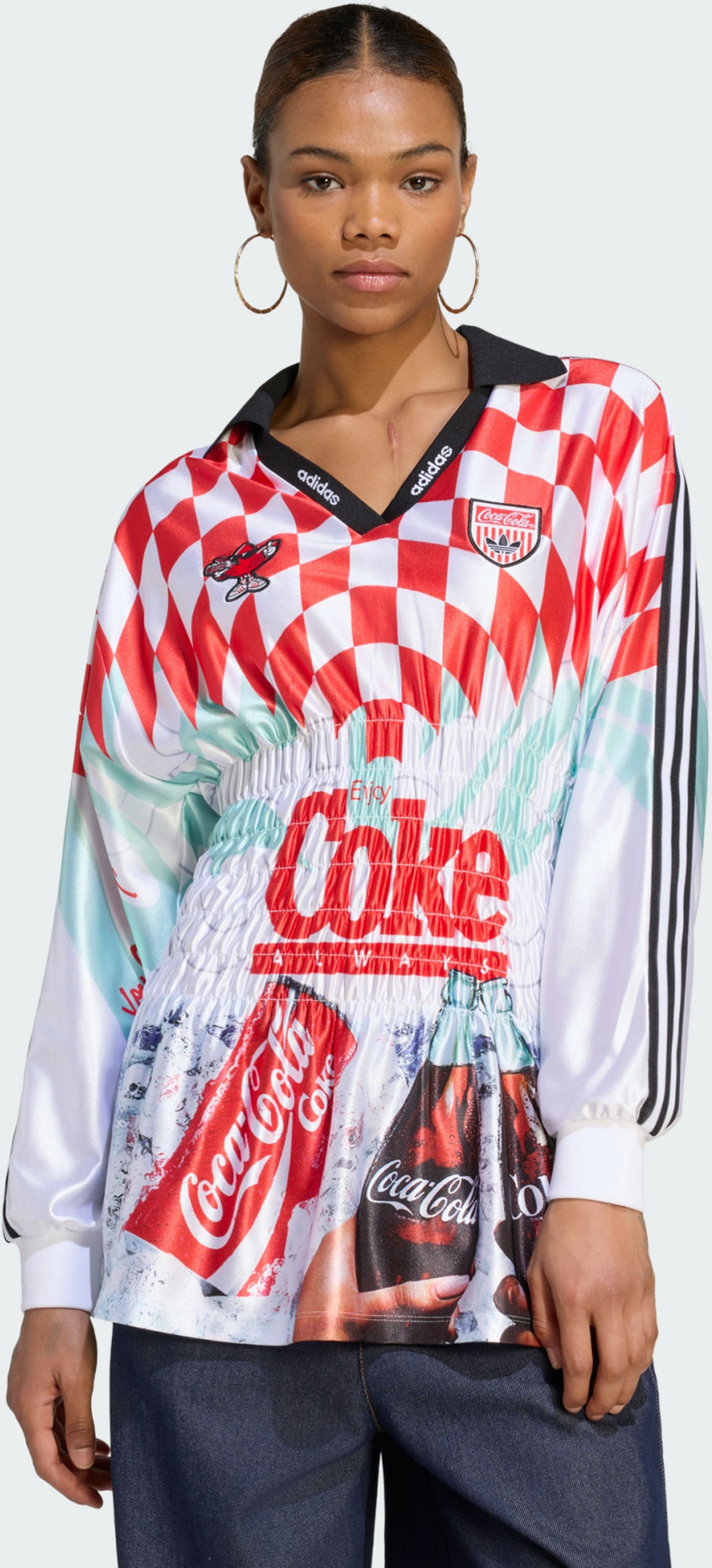 ADIDAS ORIGINALS, Adidas Originals Adidas X Coca-cola Mash Up Rynkad Tr&ouml;ja
