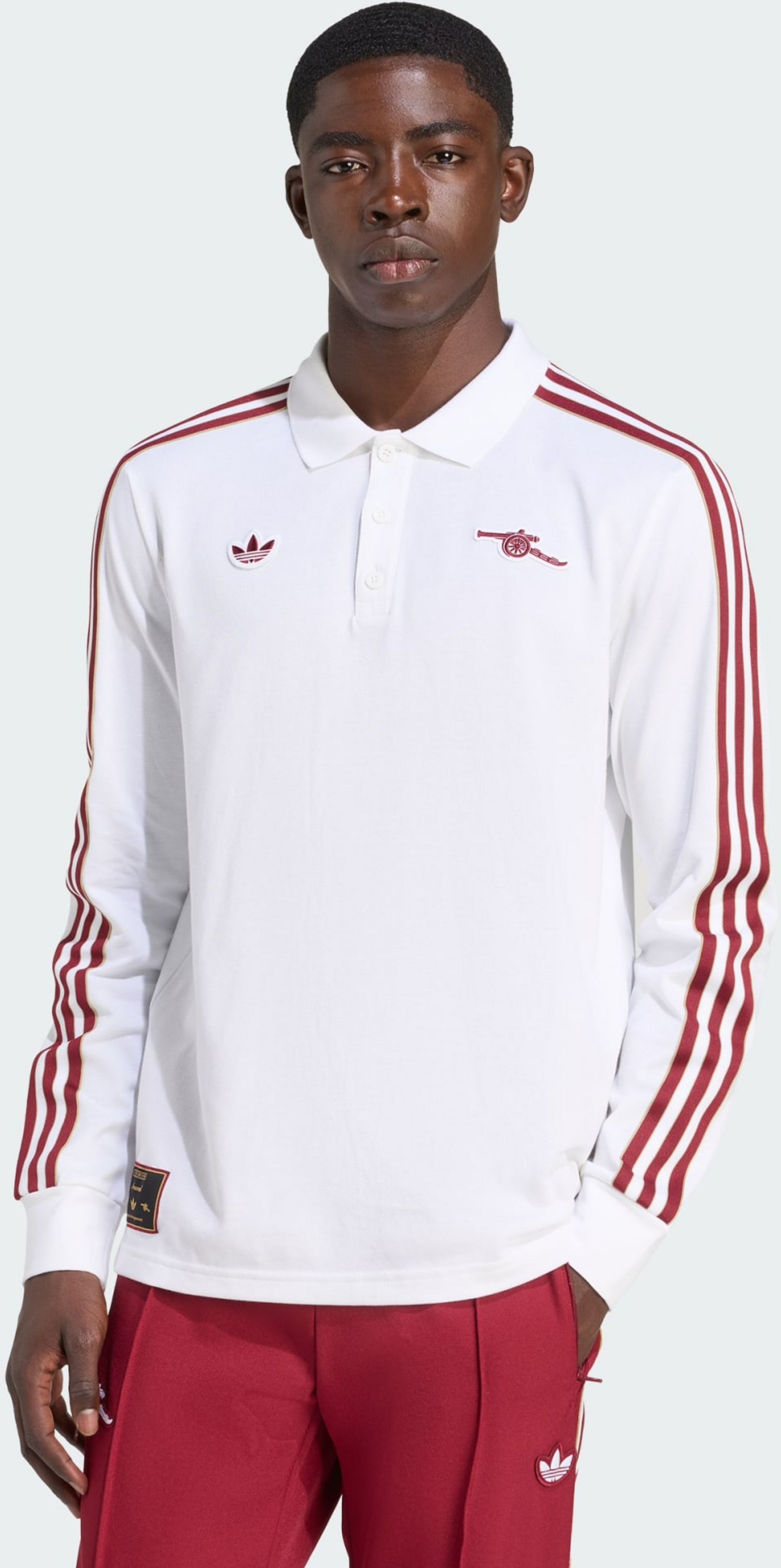 ADIDAS ORIGINALS, Adidas Originals Arsenal Terrace Icons Long Sleeve Pik&eacute;tr&ouml;ja