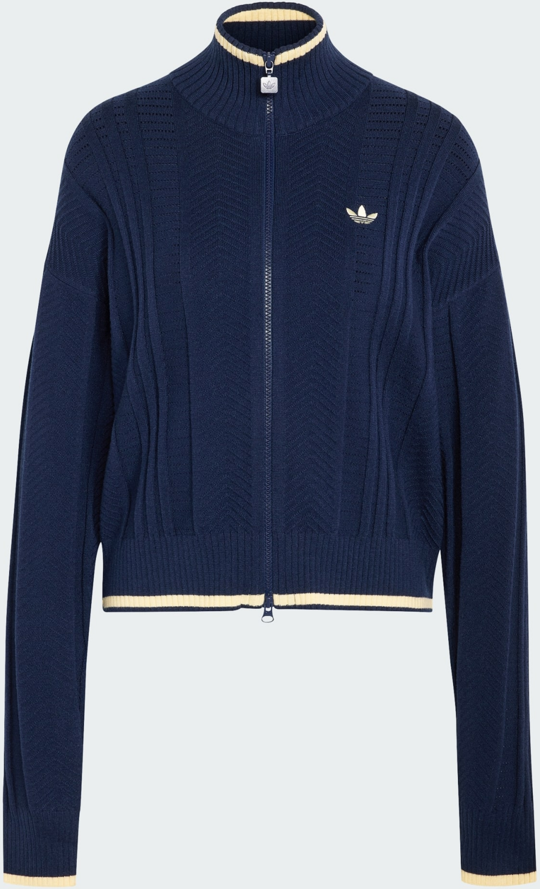 ADIDAS ORIGINALS, Adidas Originals Cable Knit Firebird Tr&auml;ningsjacka