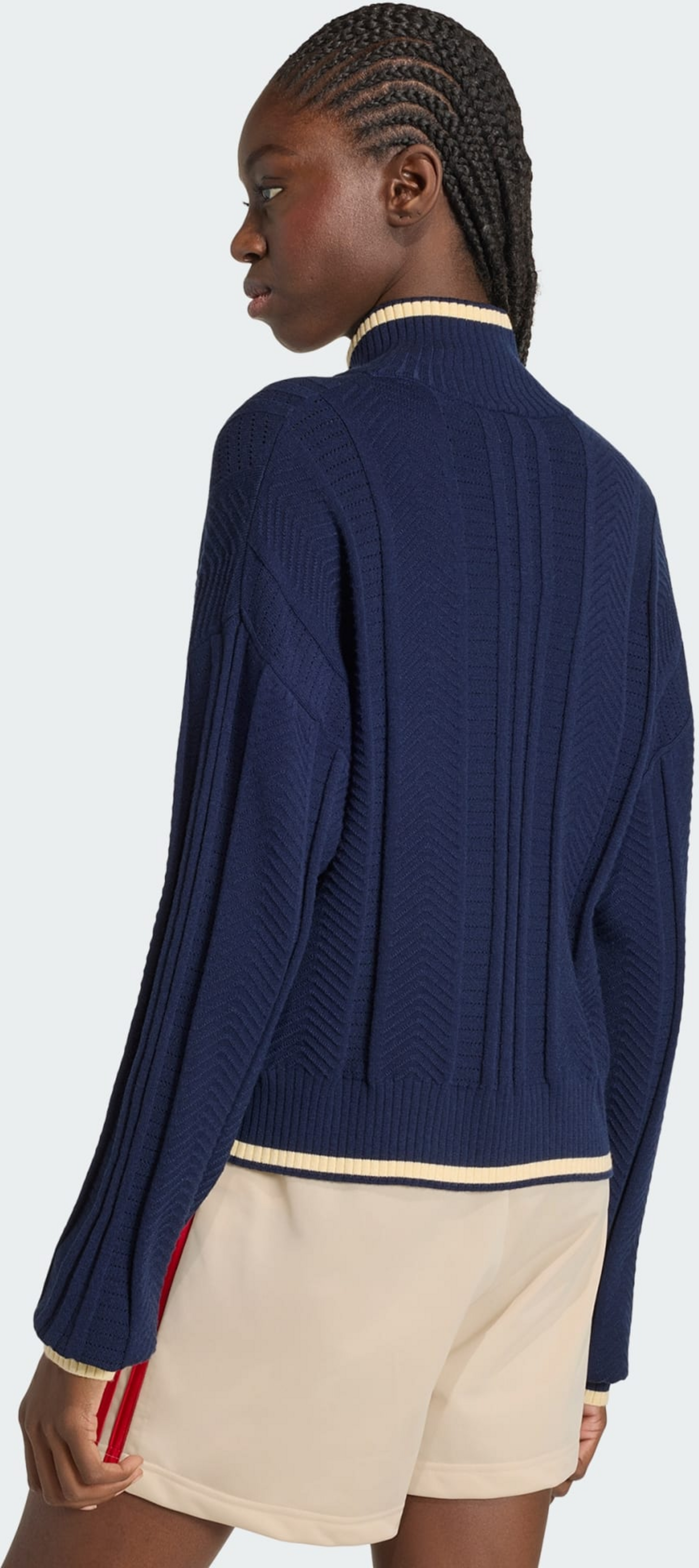 ADIDAS ORIGINALS, Adidas Originals Cable Knit Firebird Tr&auml;ningsjacka