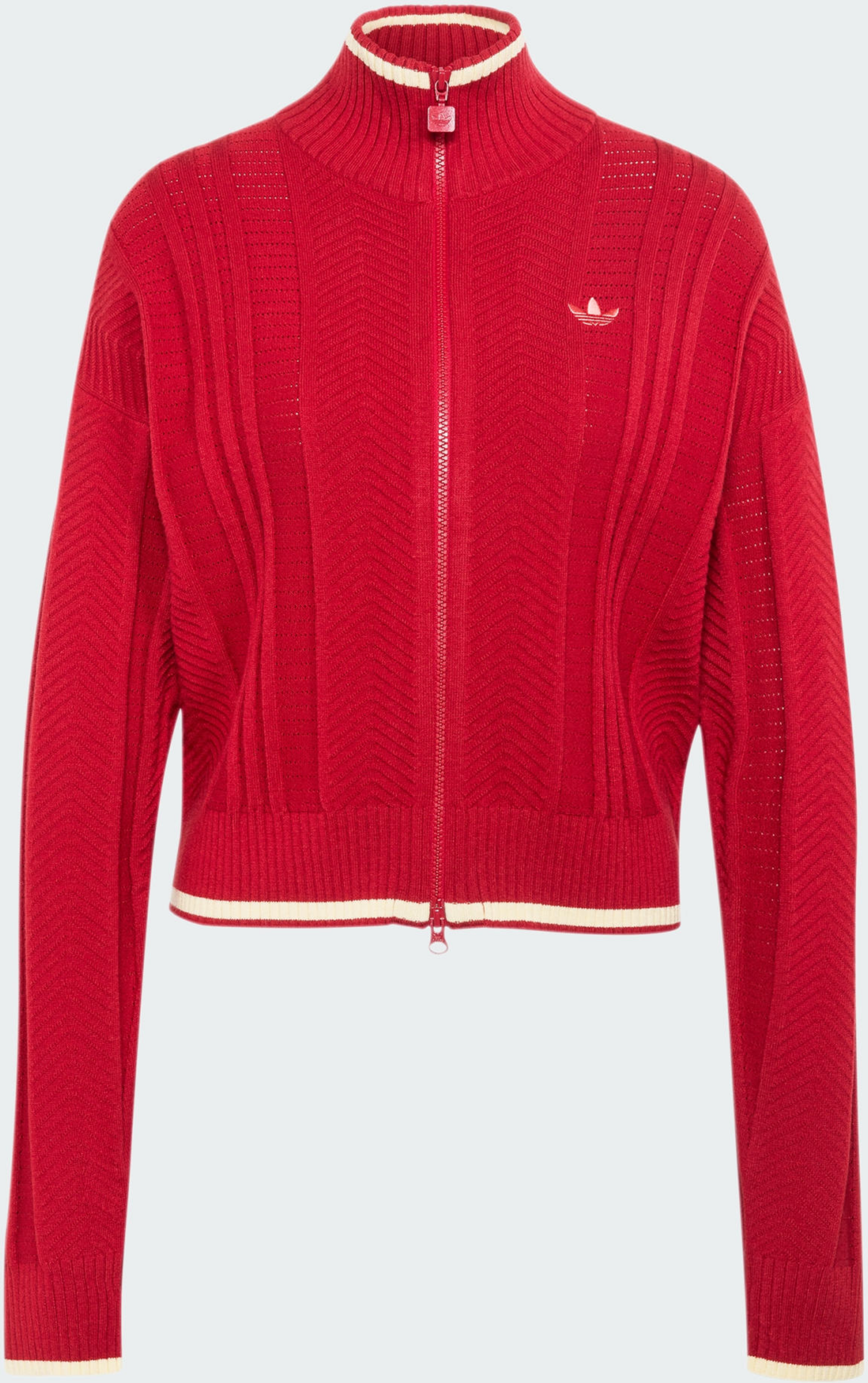 ADIDAS ORIGINALS, Adidas Originals Cable Knit Firebird Tr&auml;ningsjacka