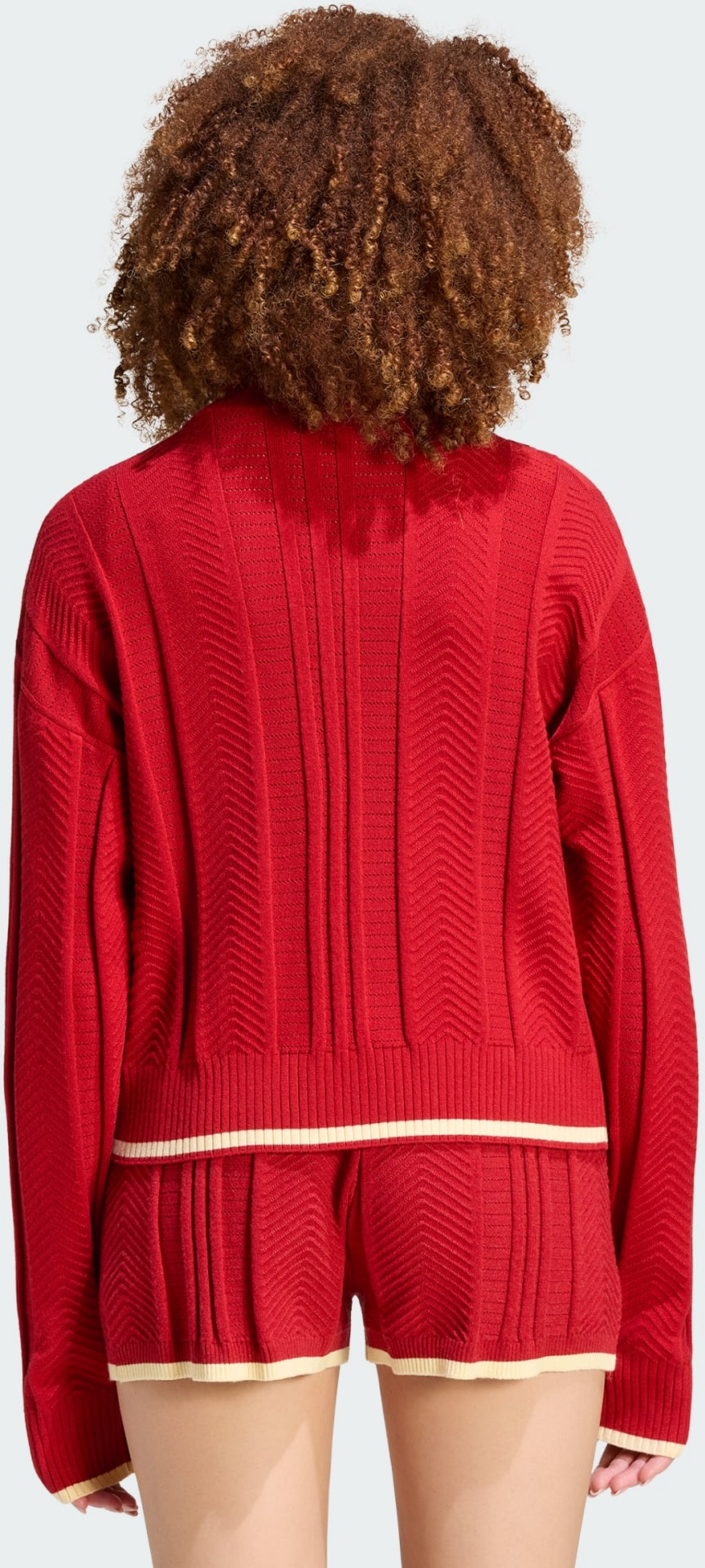 ADIDAS ORIGINALS, Adidas Originals Cable Knit Firebird Tr&auml;ningsjacka