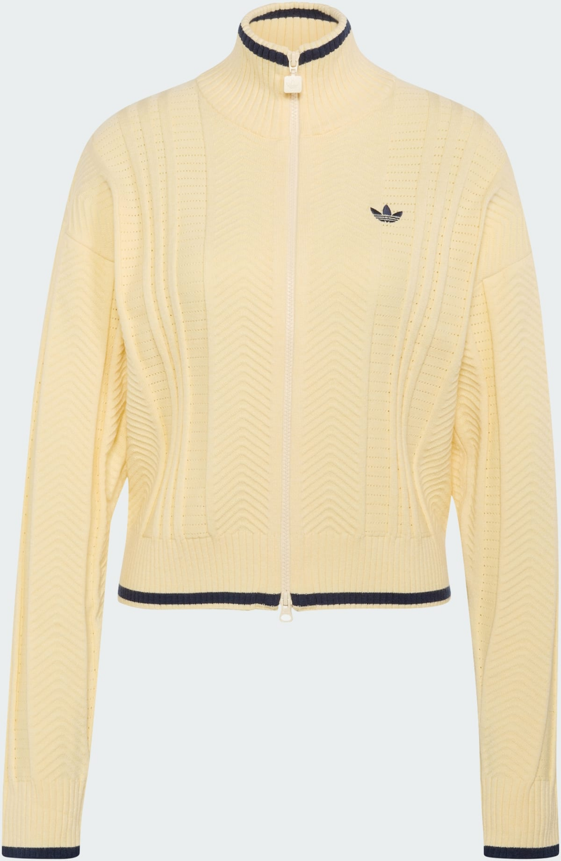 ADIDAS ORIGINALS, Adidas Originals Cable Knit Firebird Tr&auml;ningsjacka
