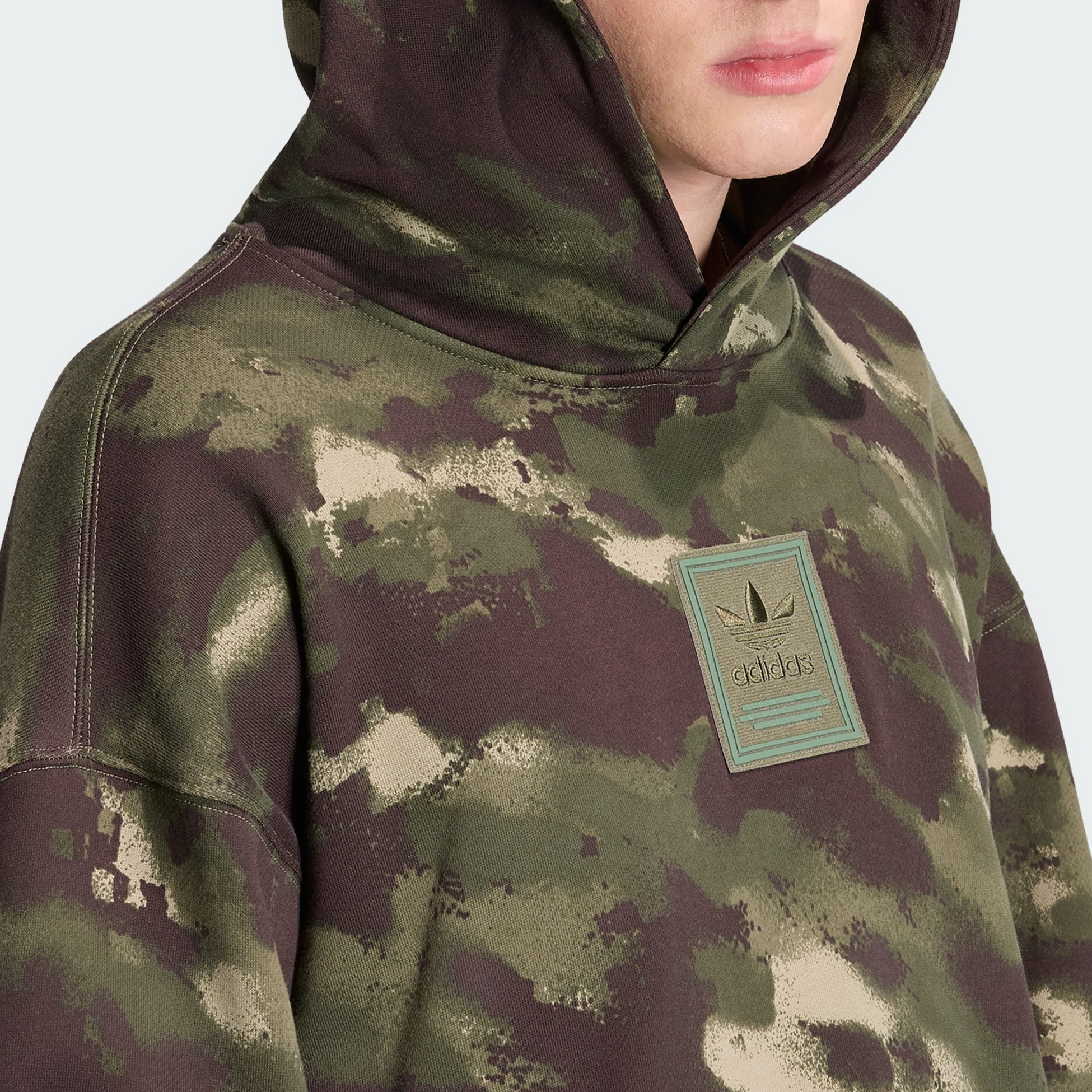 ADIDAS ORIGINALS, Adidas Originals Camo Huvtr&ouml;ja