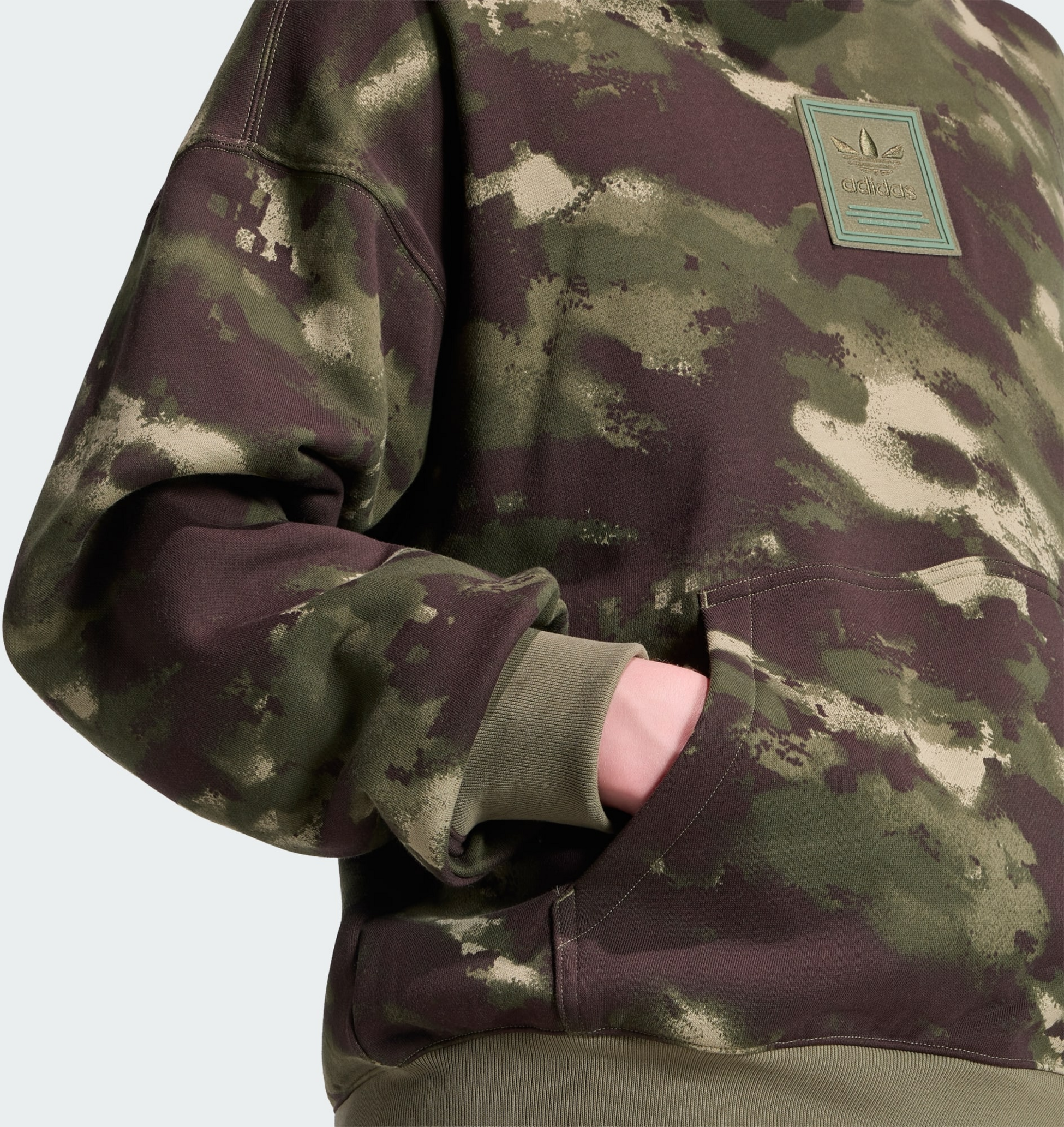 ADIDAS ORIGINALS, Adidas Originals Camo Huvtr&ouml;ja