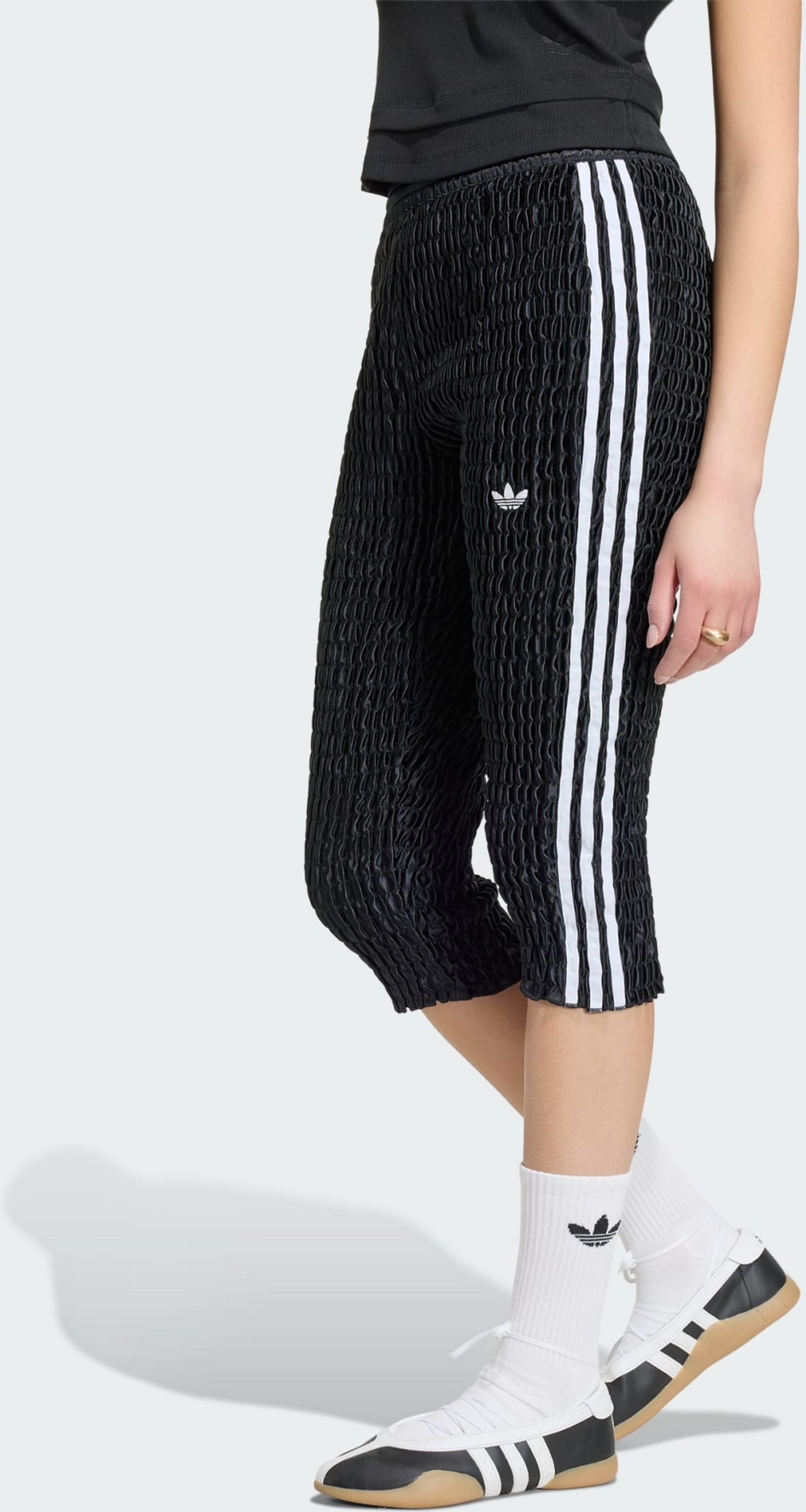 ADIDAS ORIGINALS, Adidas Originals Capri Ruched Tights