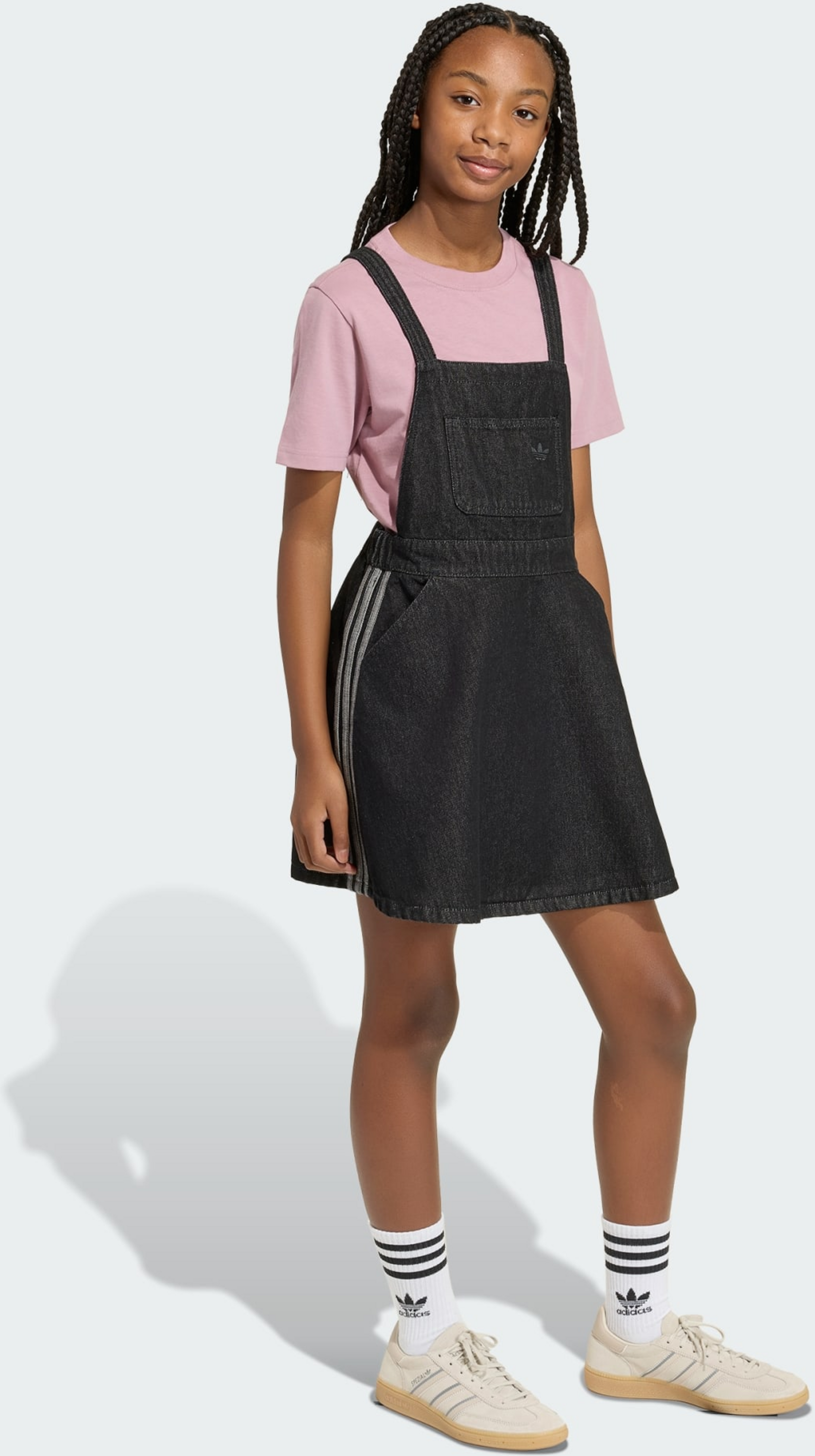 ADIDAS ORIGINALS, Adidas Originals Debim Dungarees Kl&auml;nning